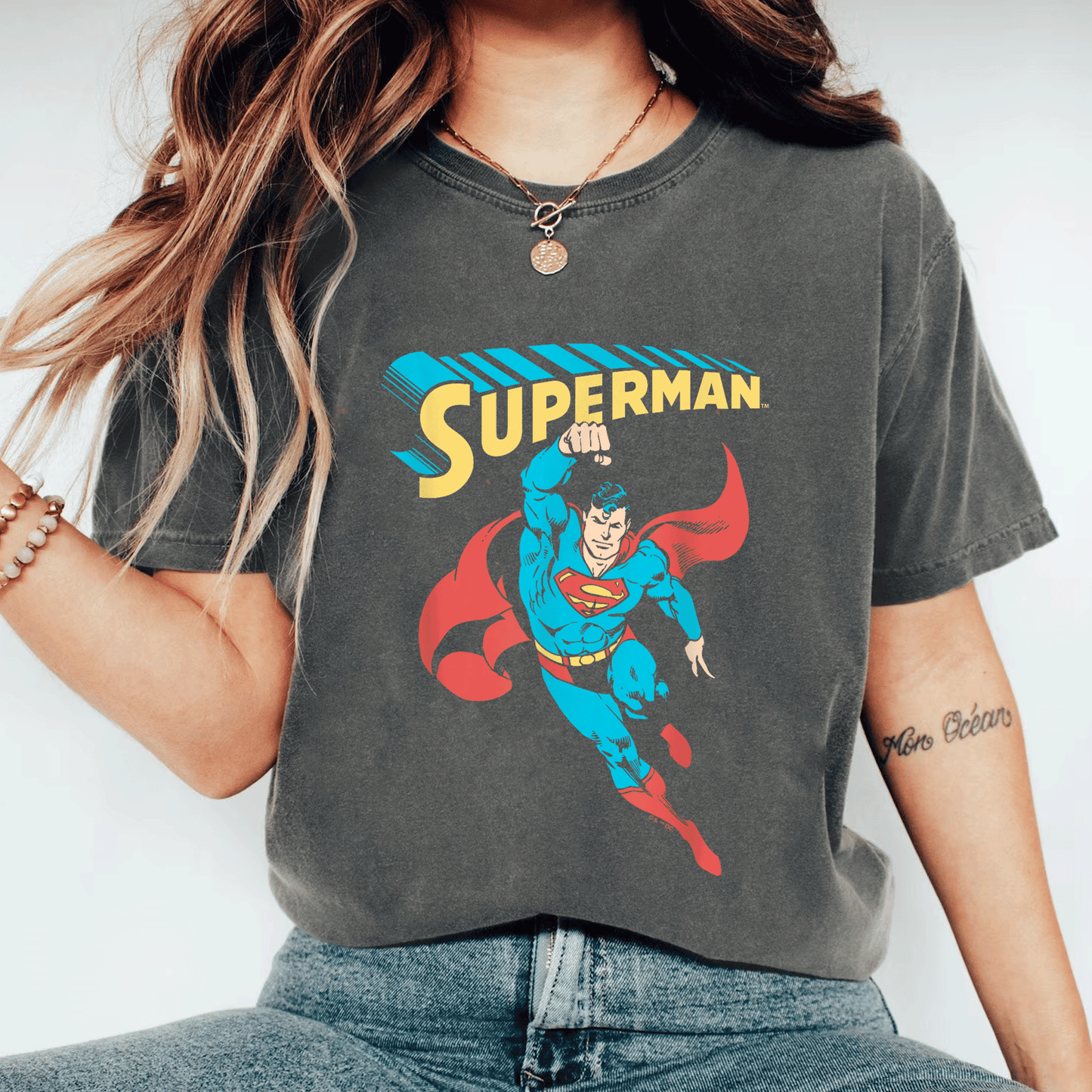 Stylish Superman Superhero T-Shirt for Fans - Bold Graphic Design Perfect for Comic Lovers and Everyday Wear - 11