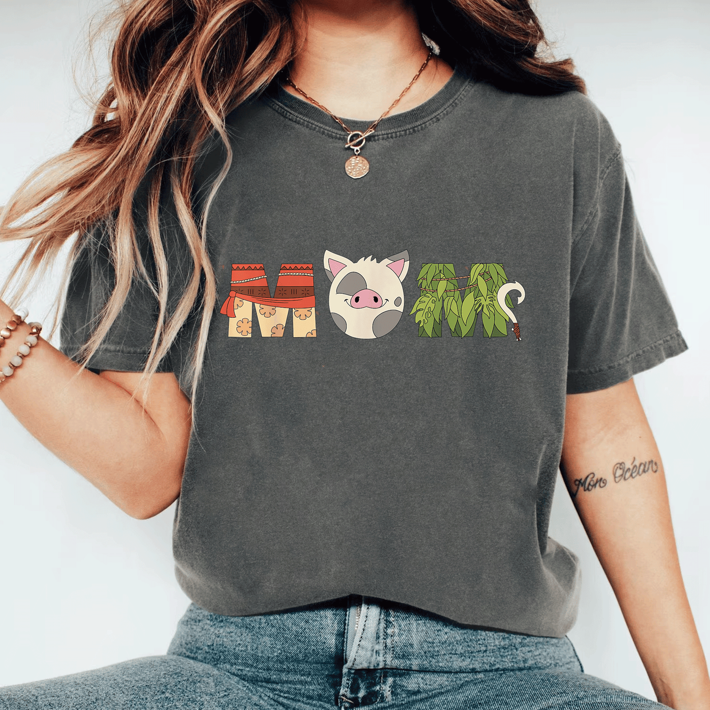 Disney Moana Pua and Maui T-Shirt Perfect for Mother's Day and Birthdays - Celebrate Best Moms in Style and Comfort! - 11