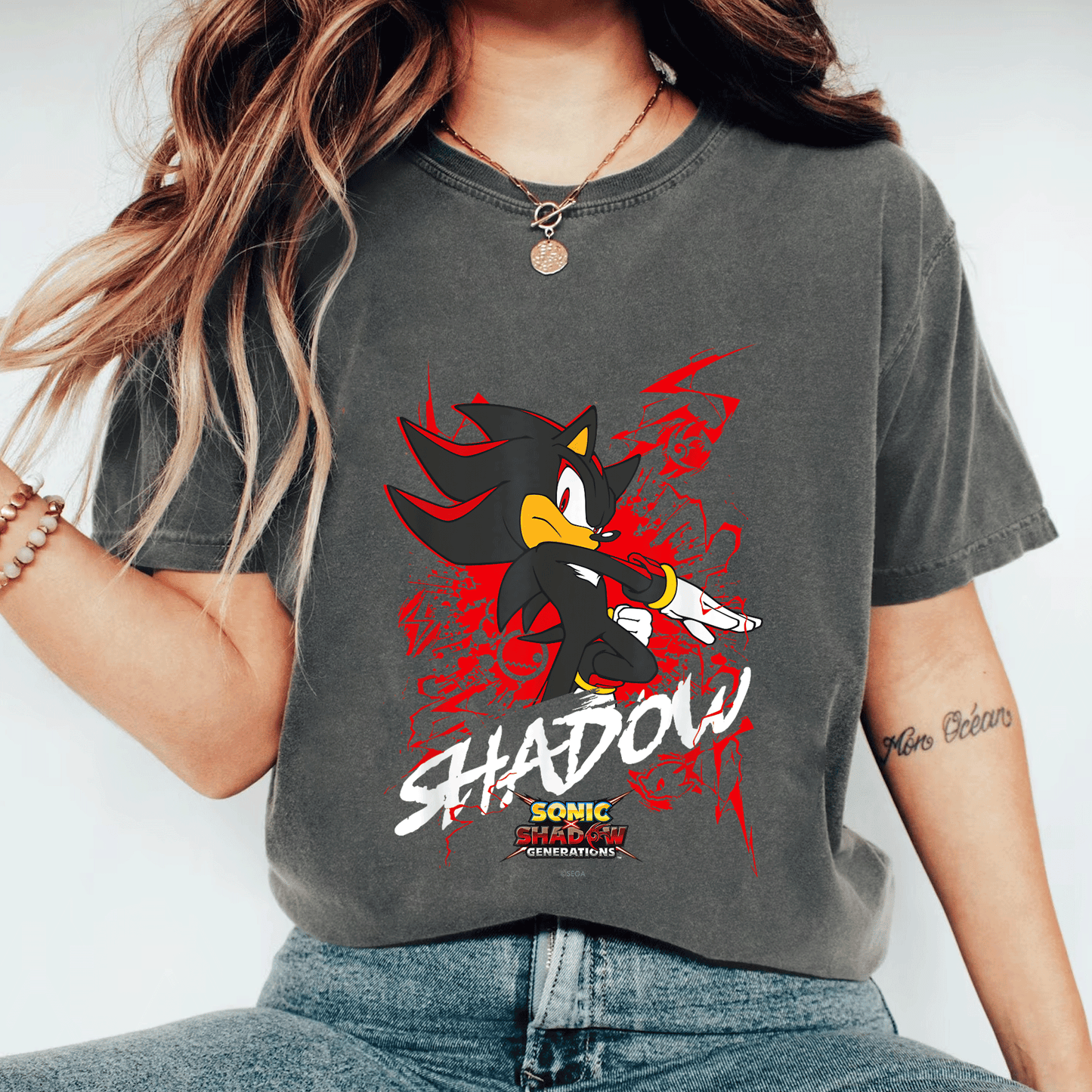 Sonic the Hedgehog Shadow T-Shirt Featuring Epic Sonic X Shadow Generations Design – Perfect for Fans and Collectors! - 11