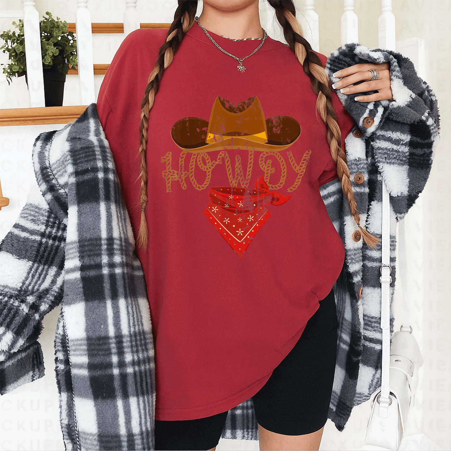 Howdy Cowboy T-Shirt for Men and Women Featuring a Fun Western Graphic, Perfect for Casual Wear and Country Lovers - 12