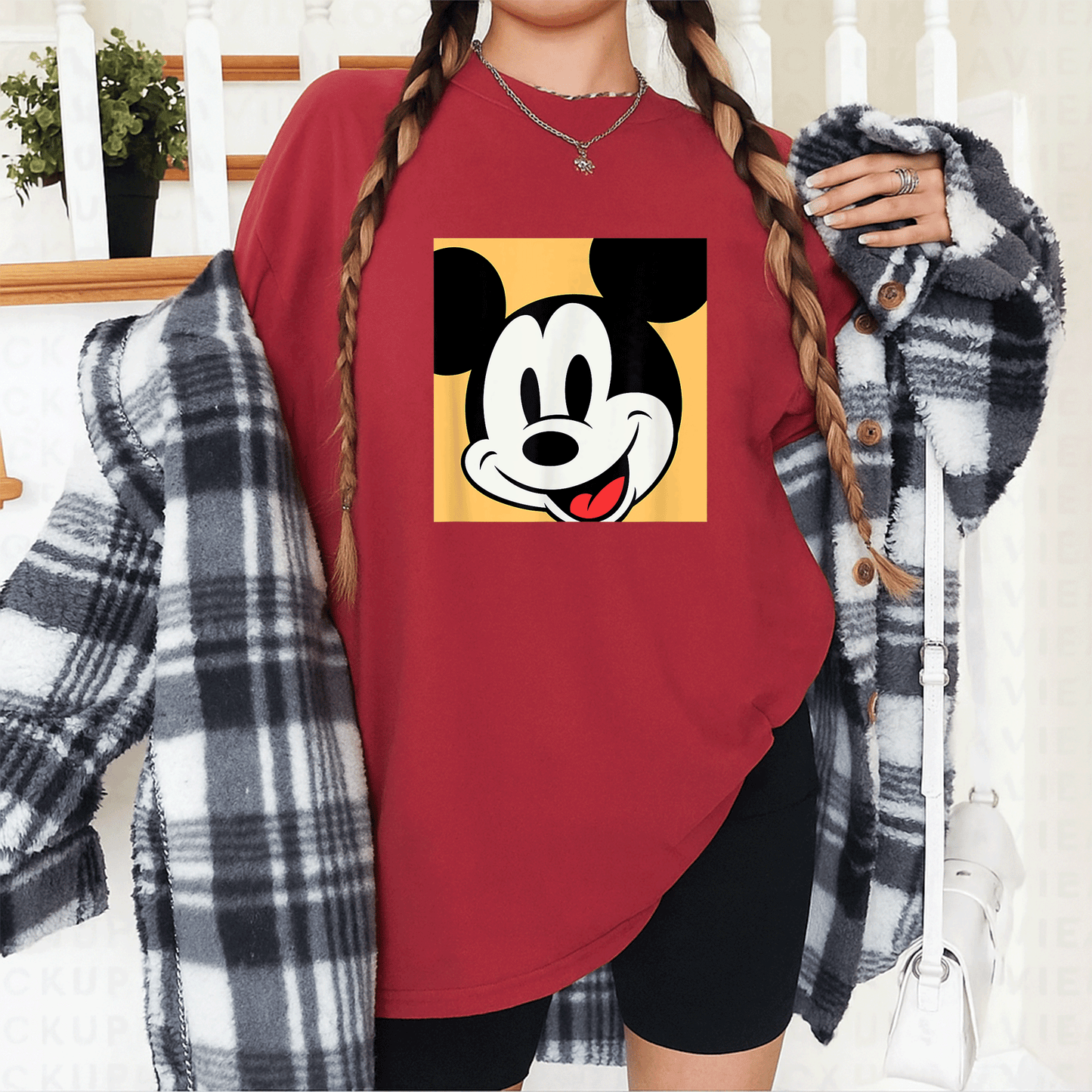 Stylish Amazon Essentials Men's Disney Mickey Comic Black T-Shirt - Fun, Comfortable, and Perfect for Daily Wear - 12