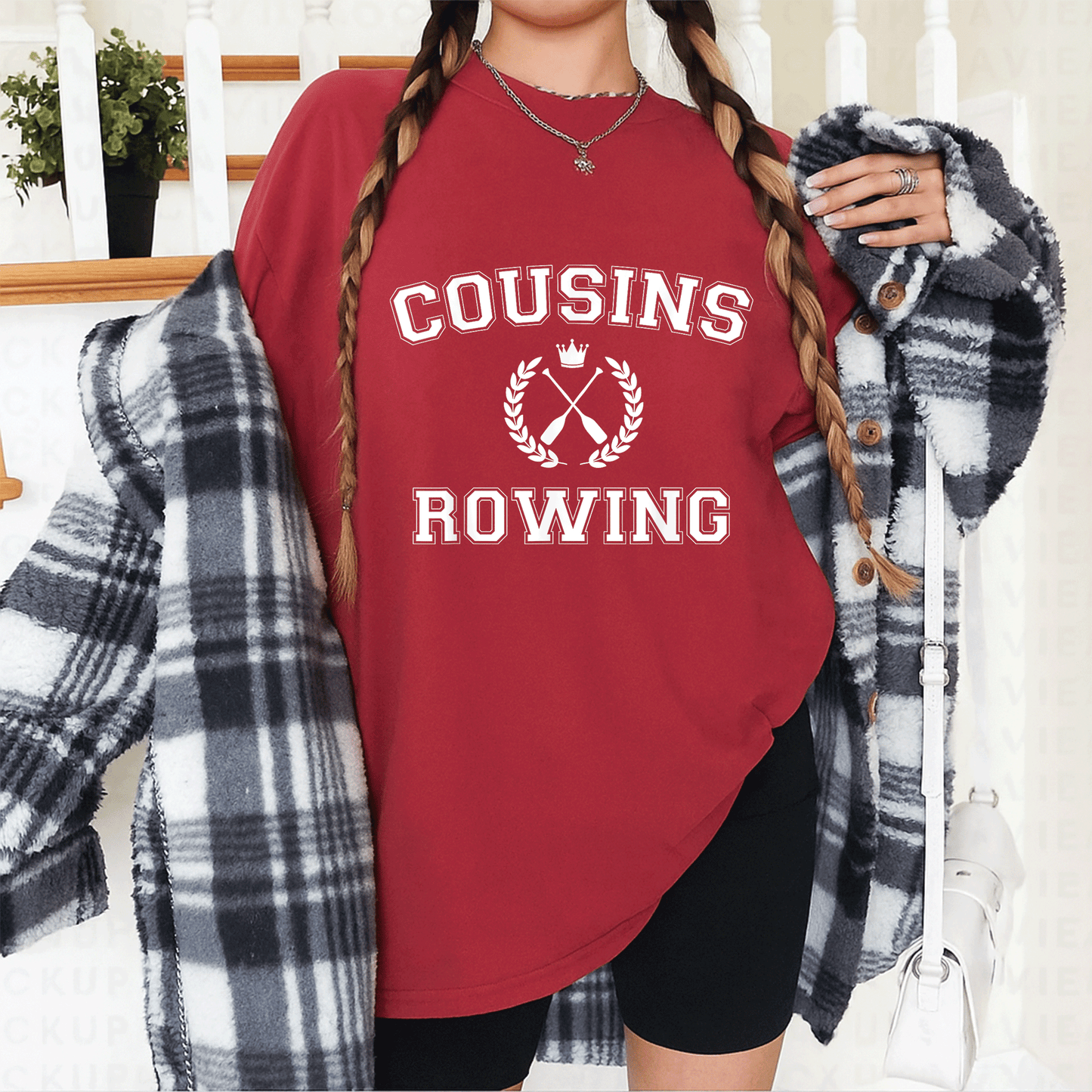 Cousins Rowing T-Shirt Inspired by The Summer I Turned Pretty - Perfect Gift for Fans of Summer Adventures and Friendship - 12