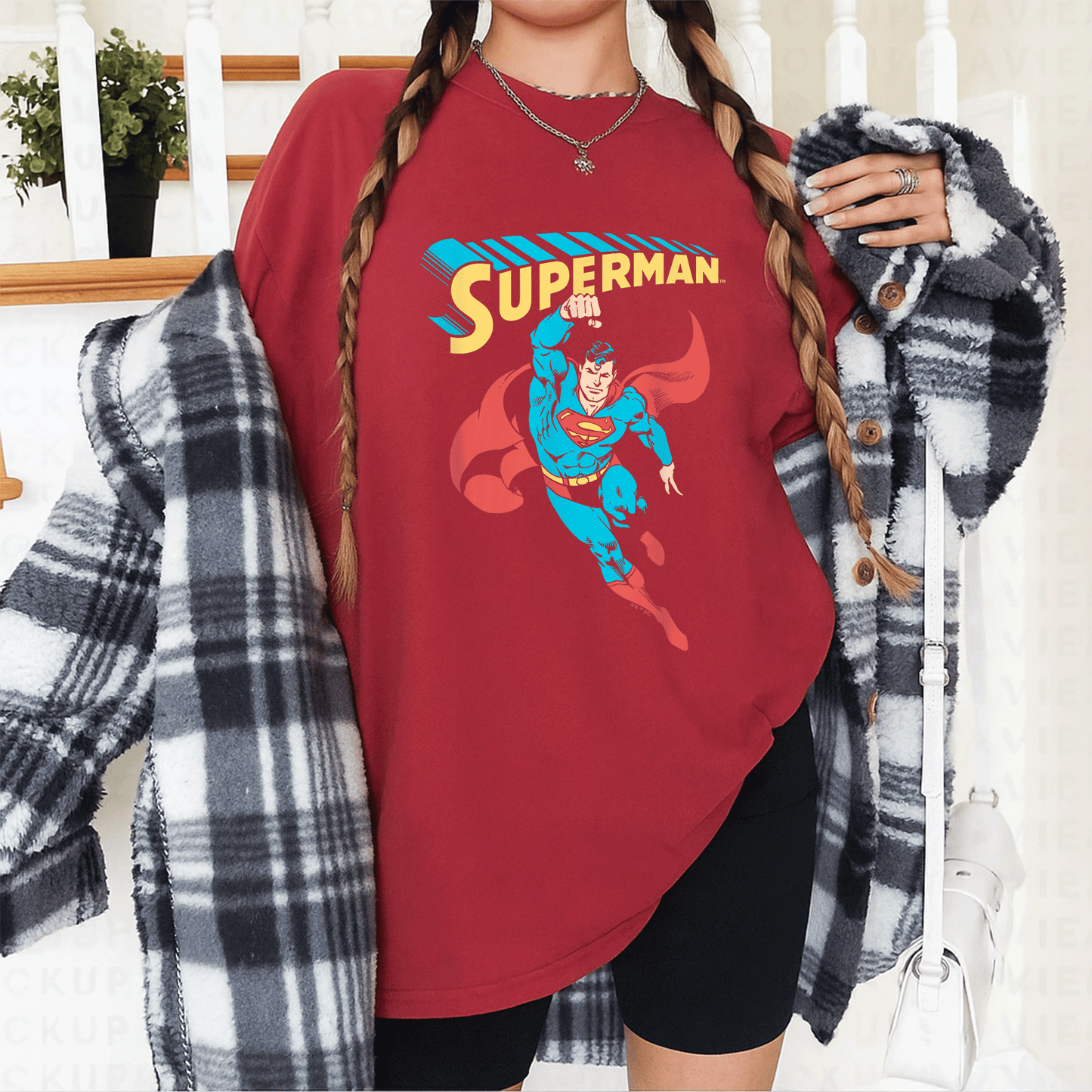 Stylish Superman Superhero T-Shirt for Fans - Bold Graphic Design Perfect for Comic Lovers and Everyday Wear - 12