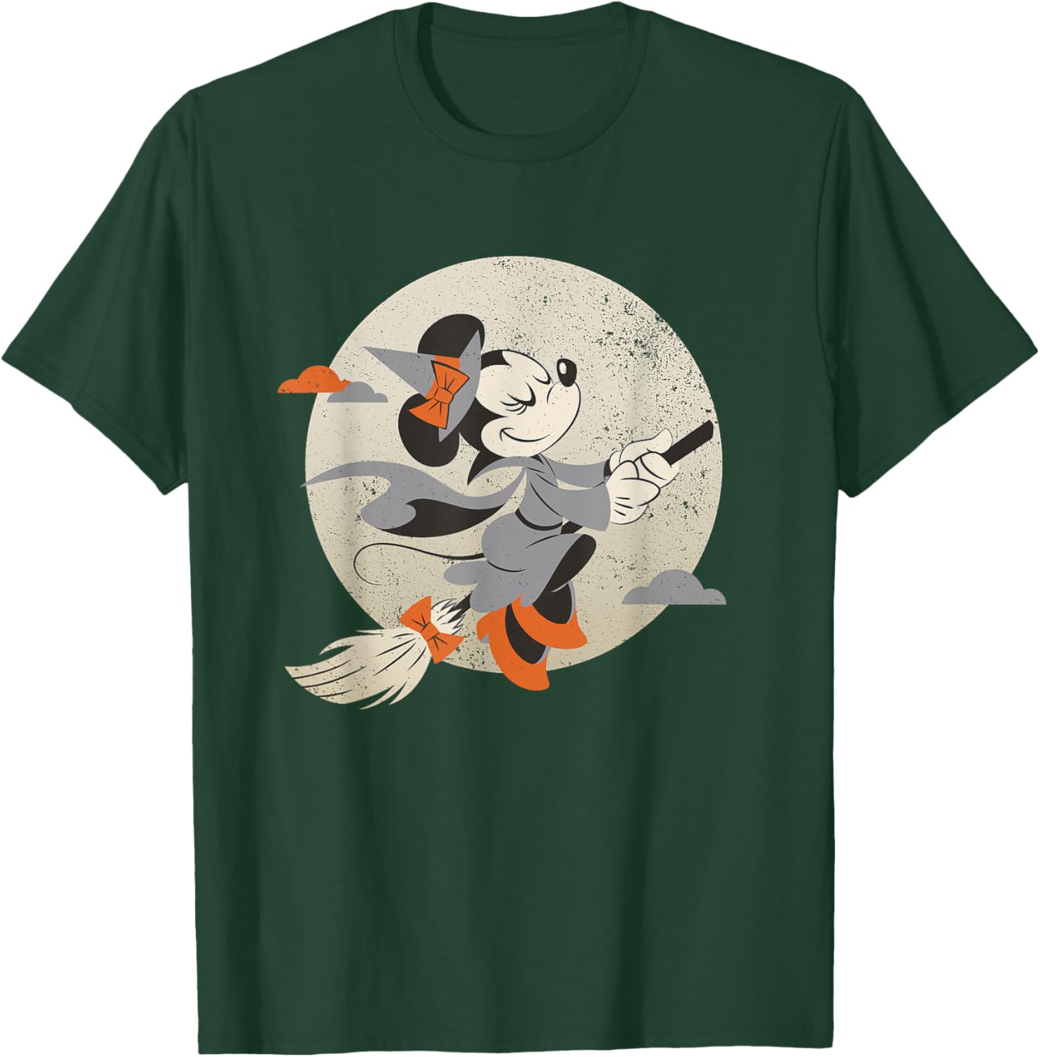 Disney Minnie Mouse Flying Witch Costume Halloween T-Shirt for Kids - 1