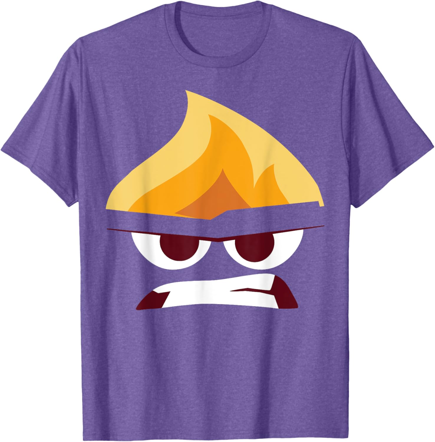 Disney Pixar Inside Out Angry Face Halloween T-Shirt for Kids and Adults - 2