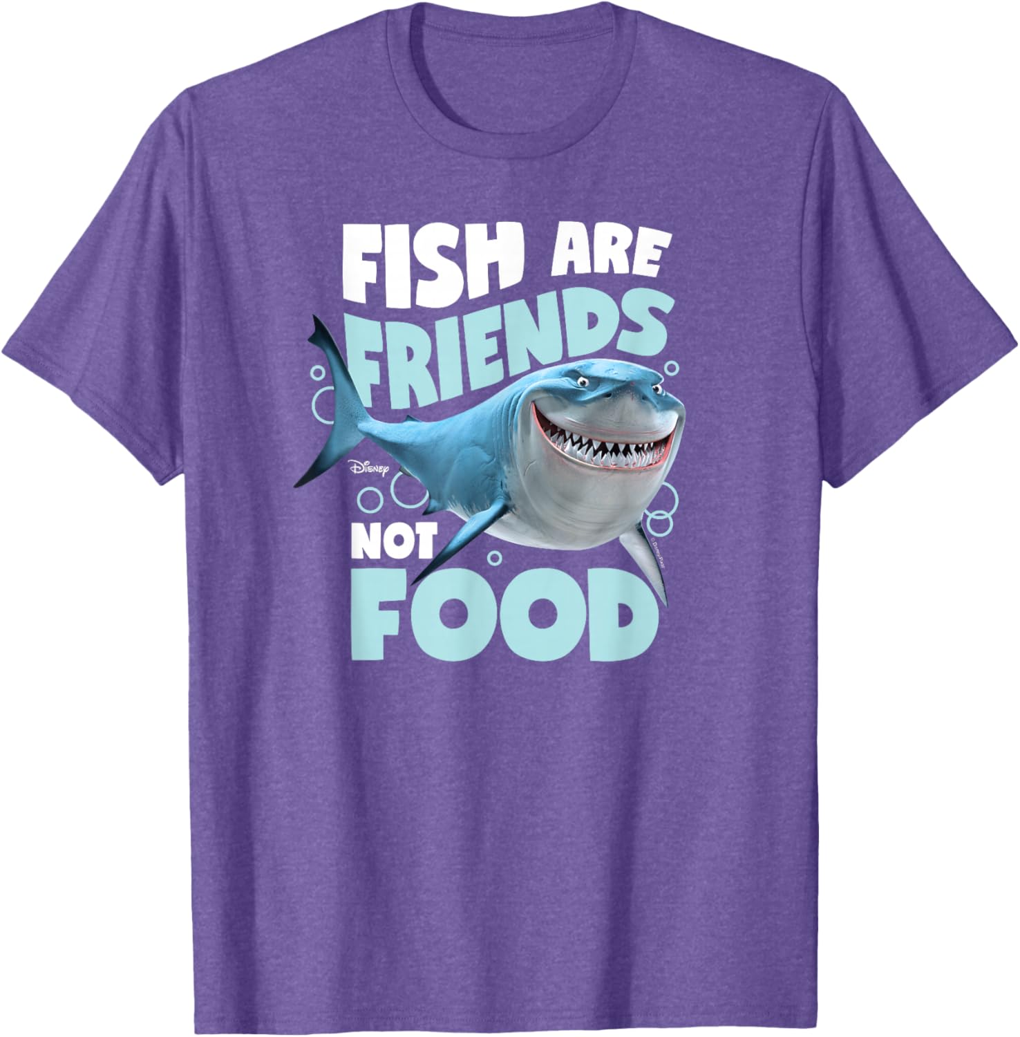 Finding Nemo Fish Are Friends Not Food T-Shirt for Fun Ocean Lovers - 11