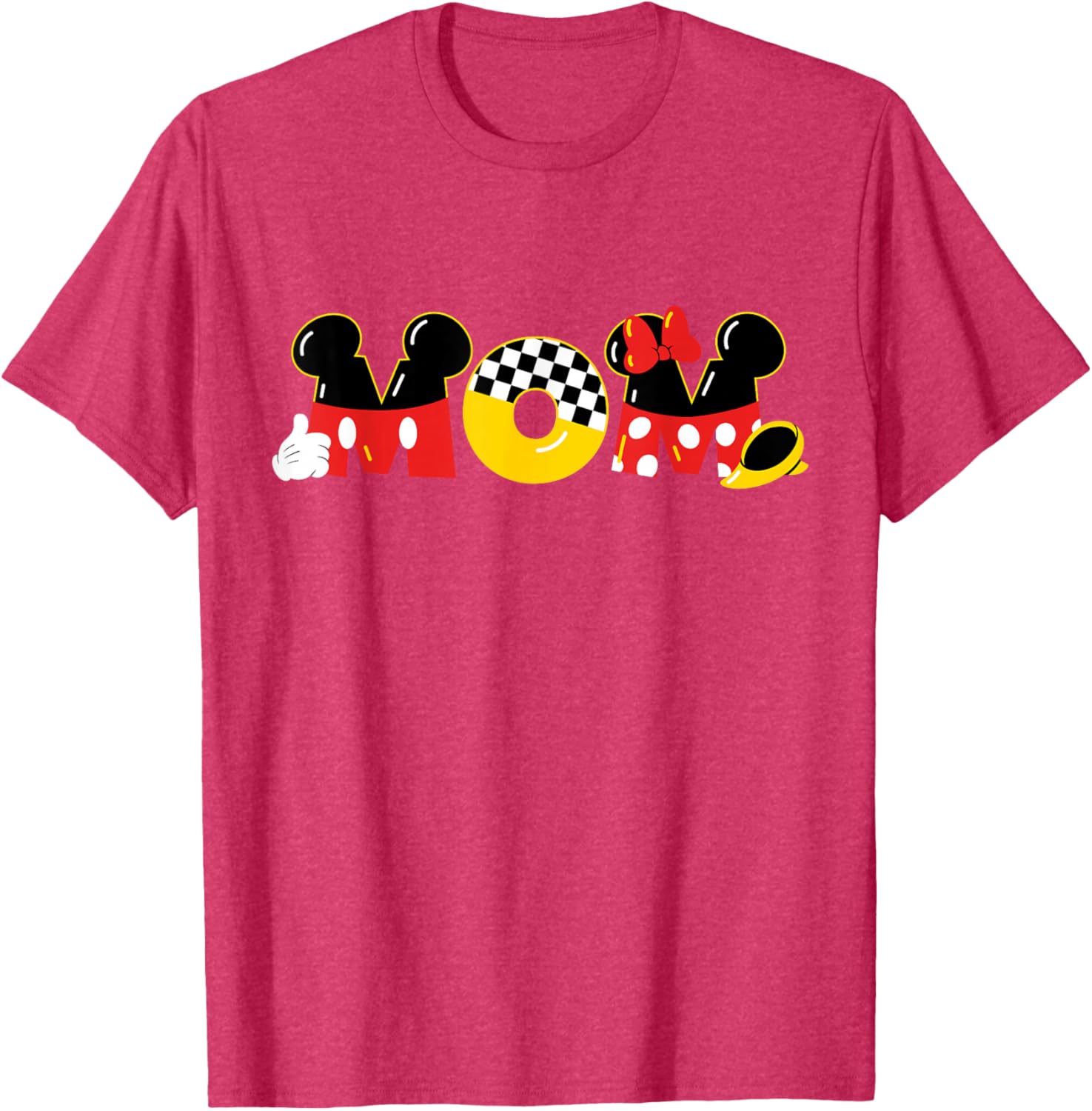 Disney Mickey Minnie Mouse Mom Mother's Day Birthday T-Shirt Gift - 7