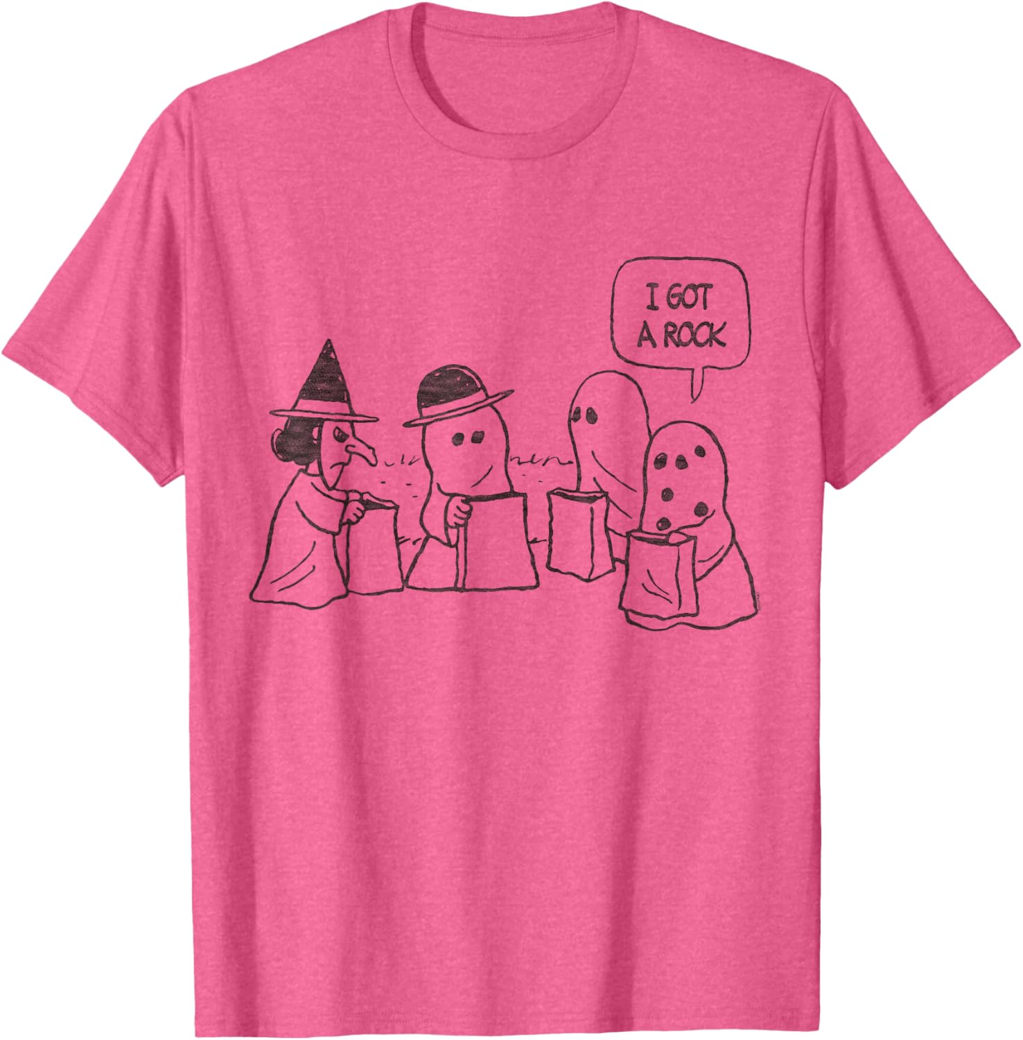 Peanuts Halloween Charlie Brown I Got a Rock T-Shirt for Fans - 4