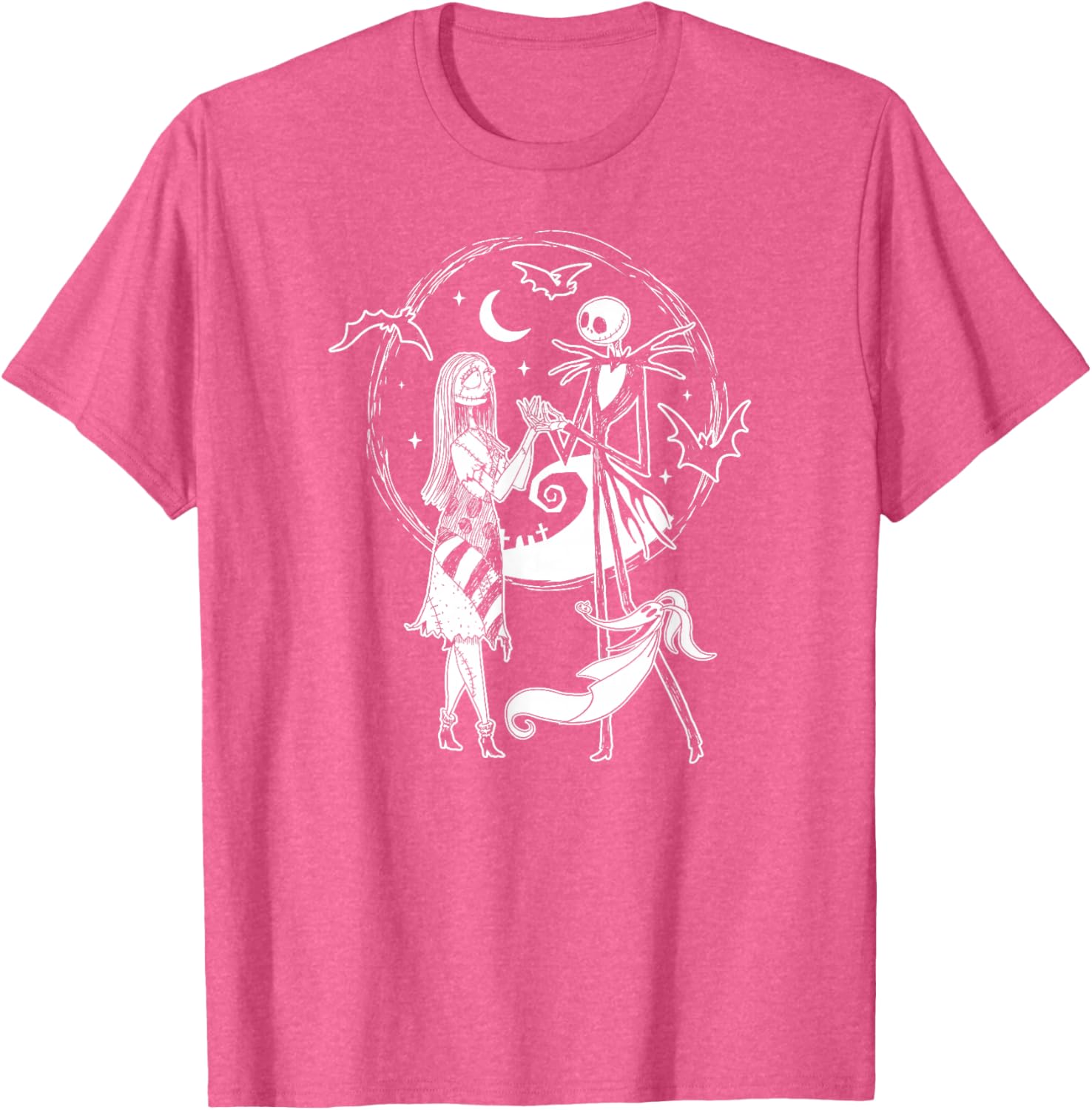 Jack Skellington Sally Zero T-Shirt for Nightmare Before Christmas Fans - 7