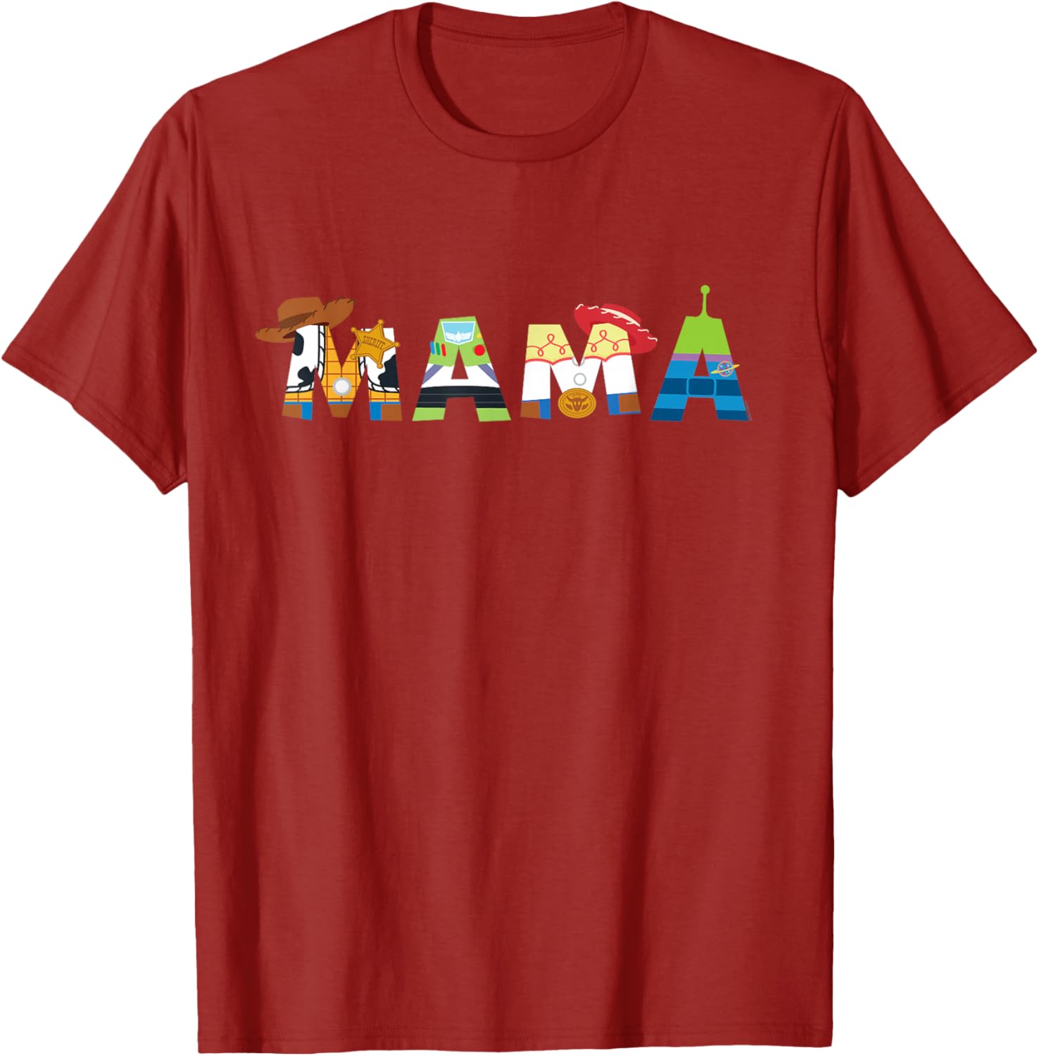 Disney Pixar Toy Story Mama T-Shirt Perfect for Mother's Day and Birthdays - 3