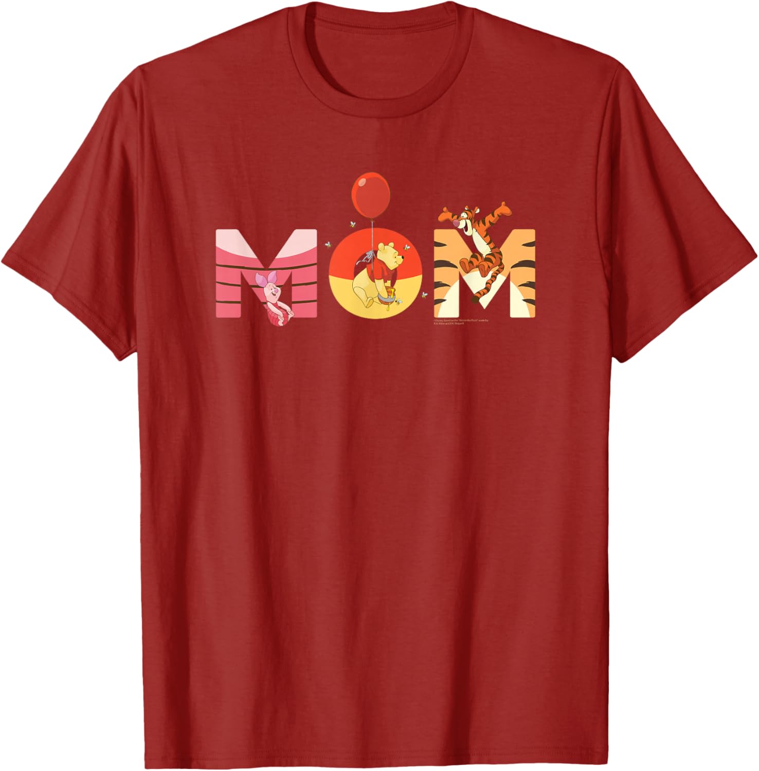 Disney Winnie the Pooh Mother's Day T-Shirt for Moms Birthday Gift - 10