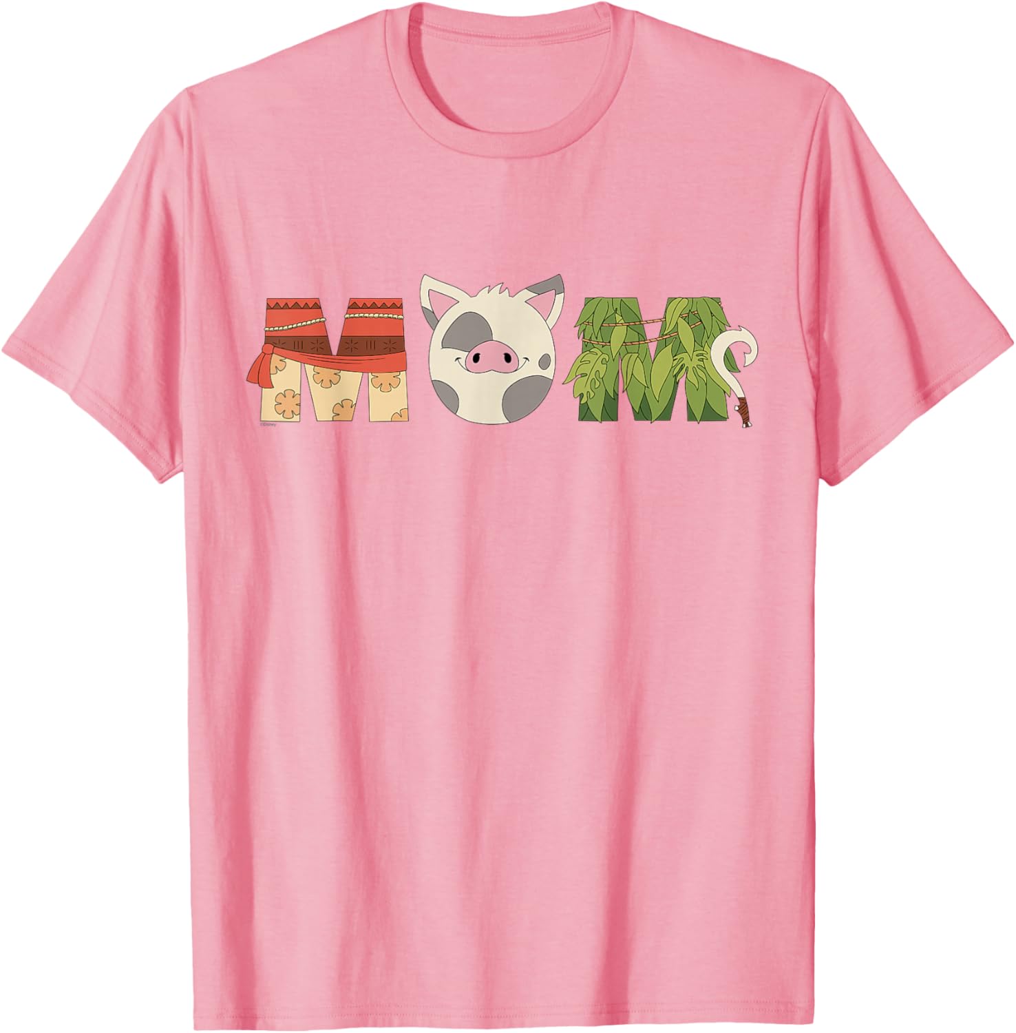 Disney Moana Best Mom T-Shirt featuring Pua and Maui for Mother's Day - 5