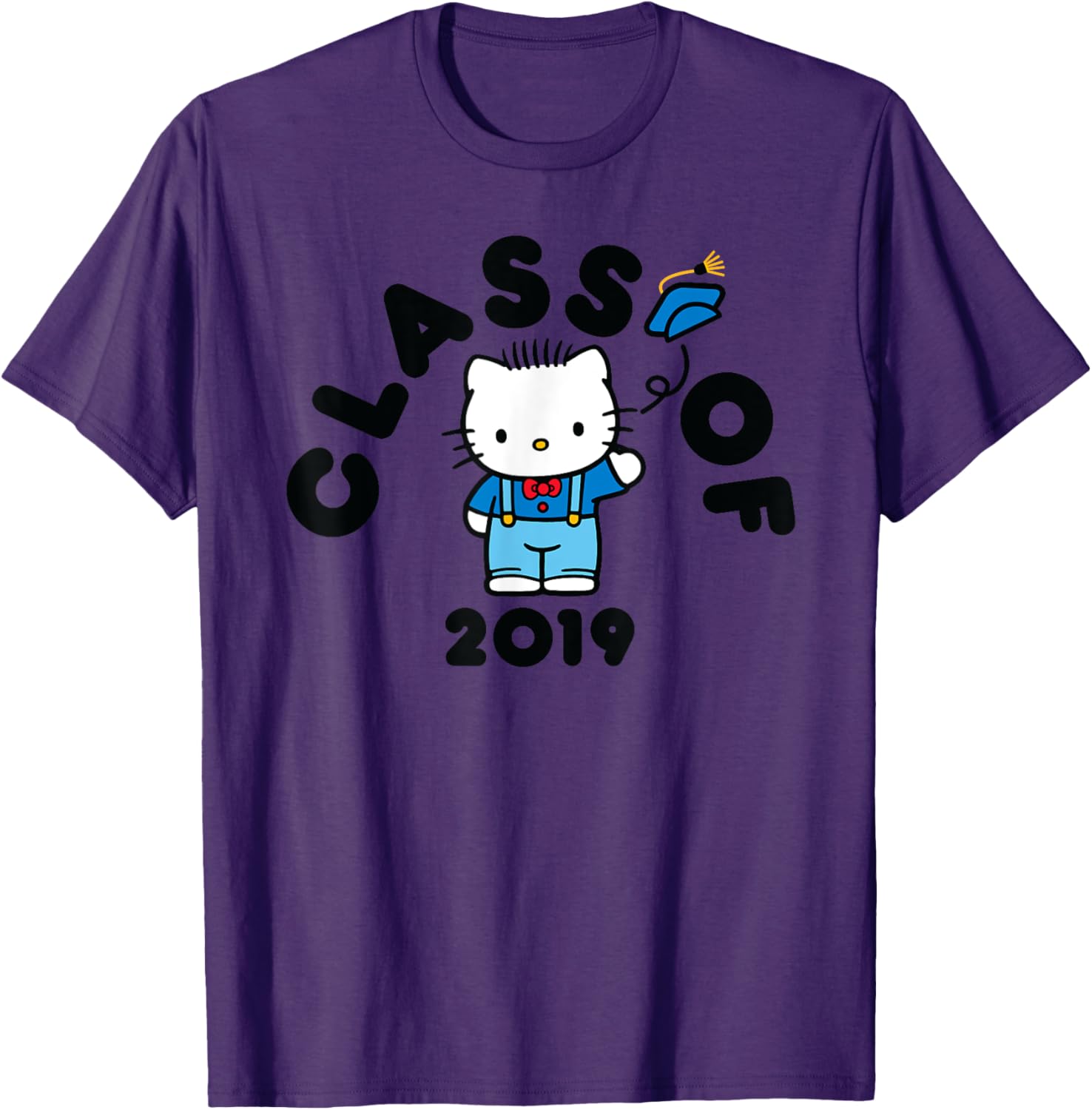 Dear Daniel Hello Kitty 2019 Graduation T-Shirt for Celebrating Achievements - 10
