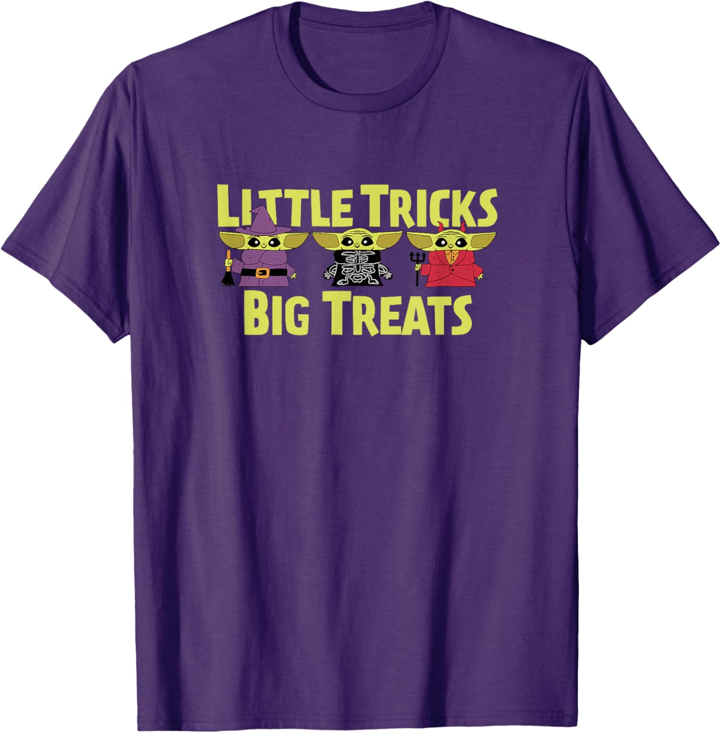 Mandalorian Spooky Grogu Halloween T-Shirt for Kids Trick or Treat Fun - 6