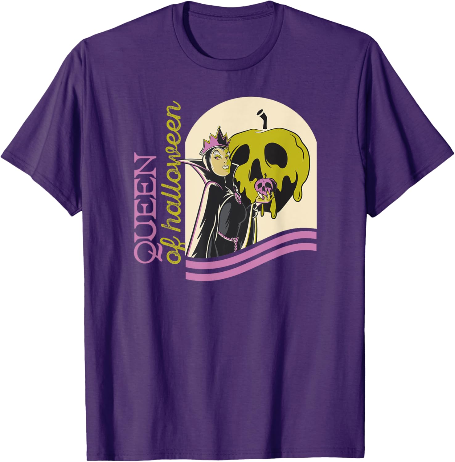 Amazon Essentials Men's Villains Evil Queen Halloween T-Shirt Black Small - 5