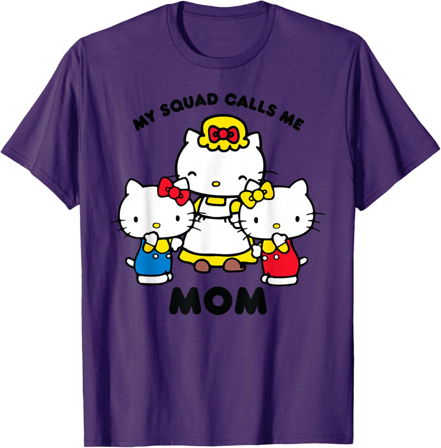 Hello Kitty Mom Squad T-Shirt for Stylish Moms - Cute and Comfy Clothing - 8