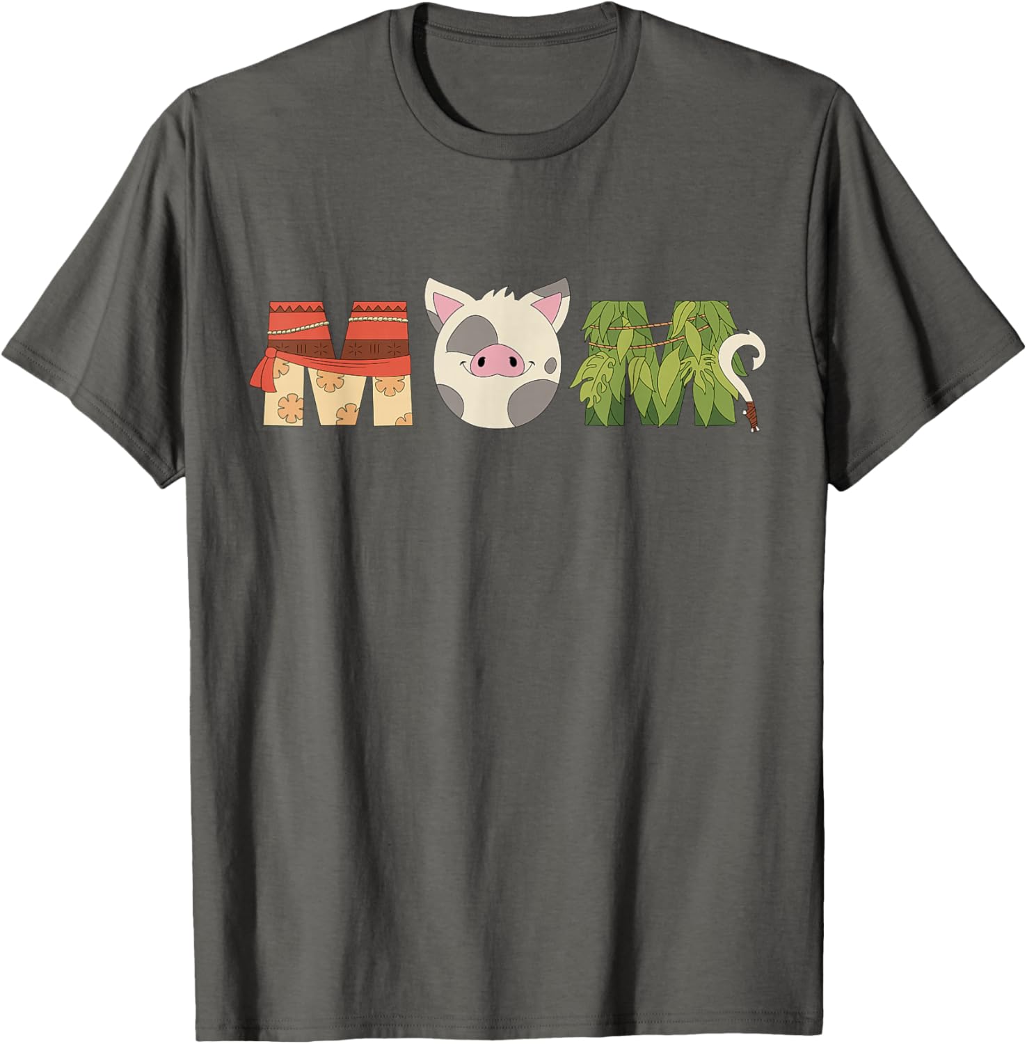 Disney Moana Best Mom T-Shirt featuring Pua and Maui for Mother's Day - 24