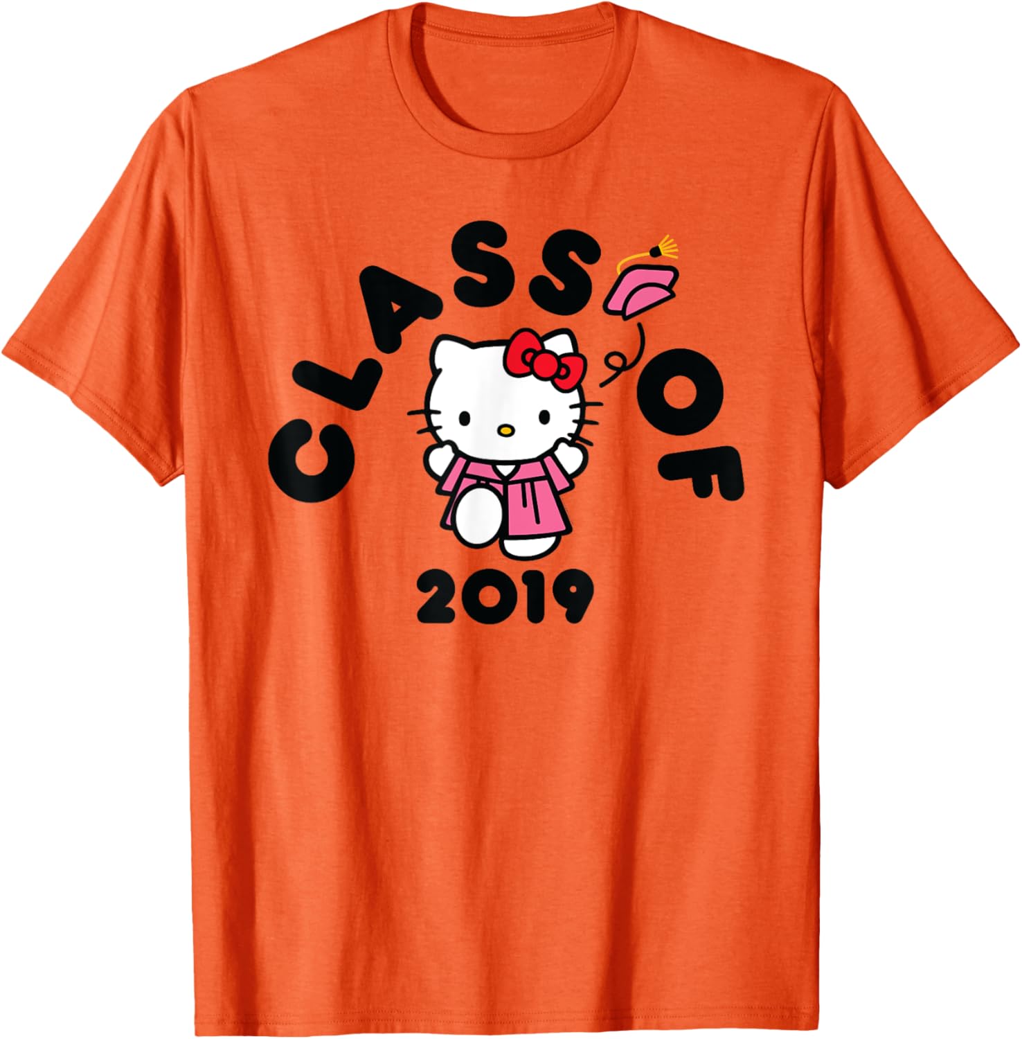 Hello Kitty 2019 Graduation Seniors T-Shirt for Stylish Celebrations - 16