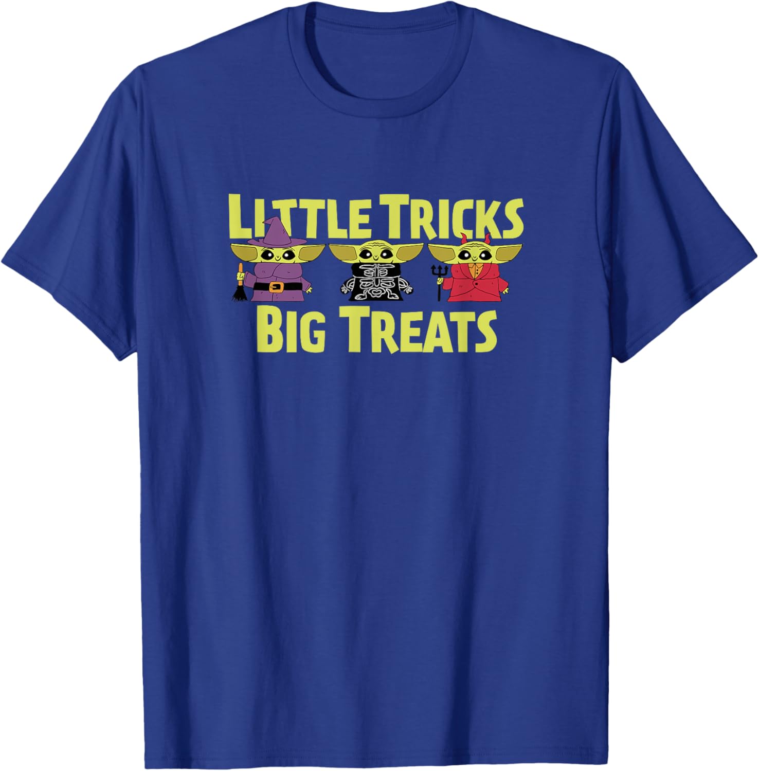Mandalorian Spooky Grogu Halloween T-Shirt for Kids Trick or Treat Fun - 5