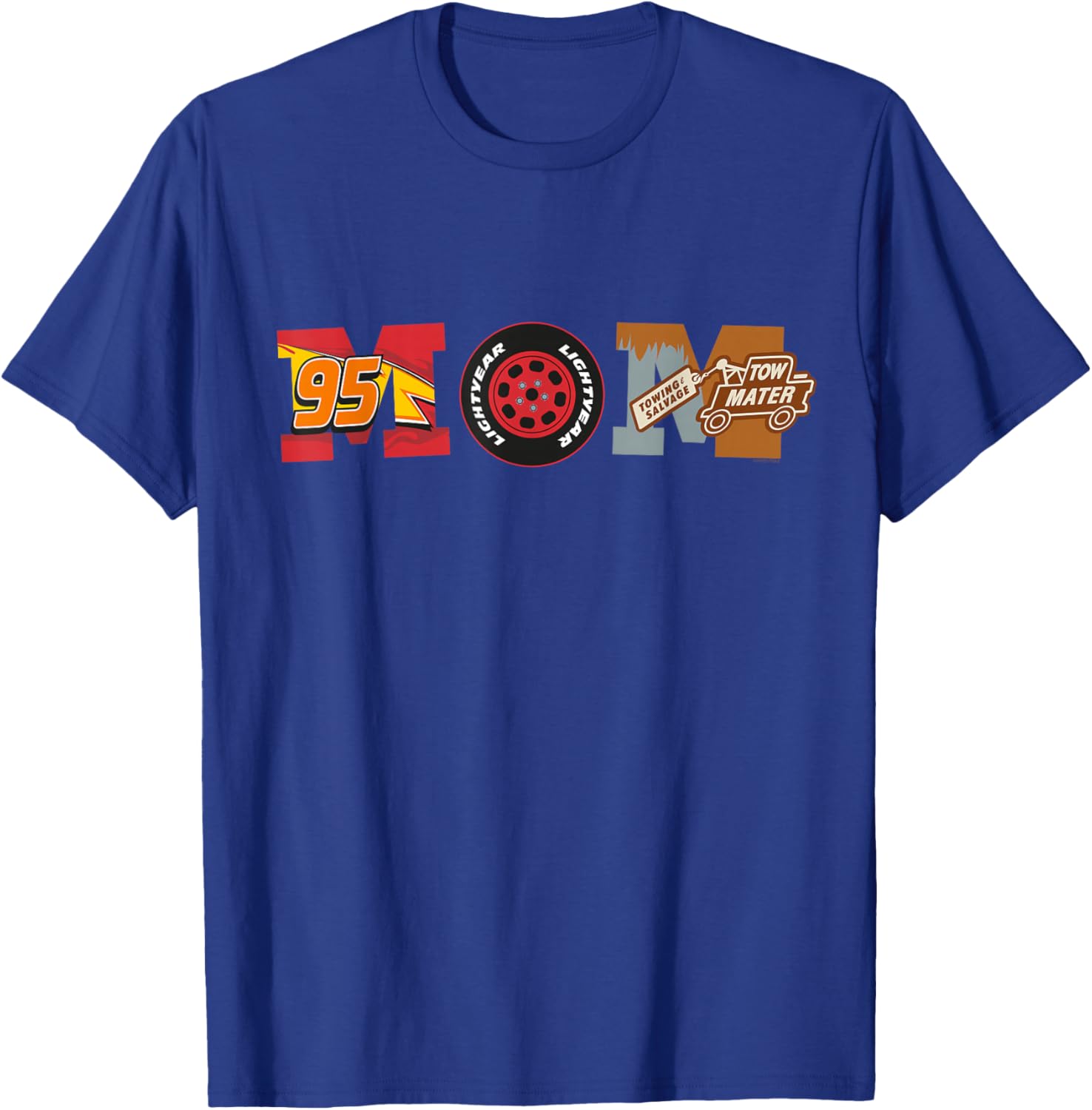 Disney Pixar Cars Mom T-Shirt Perfect for Mother's Day Birthday Gifts - 10