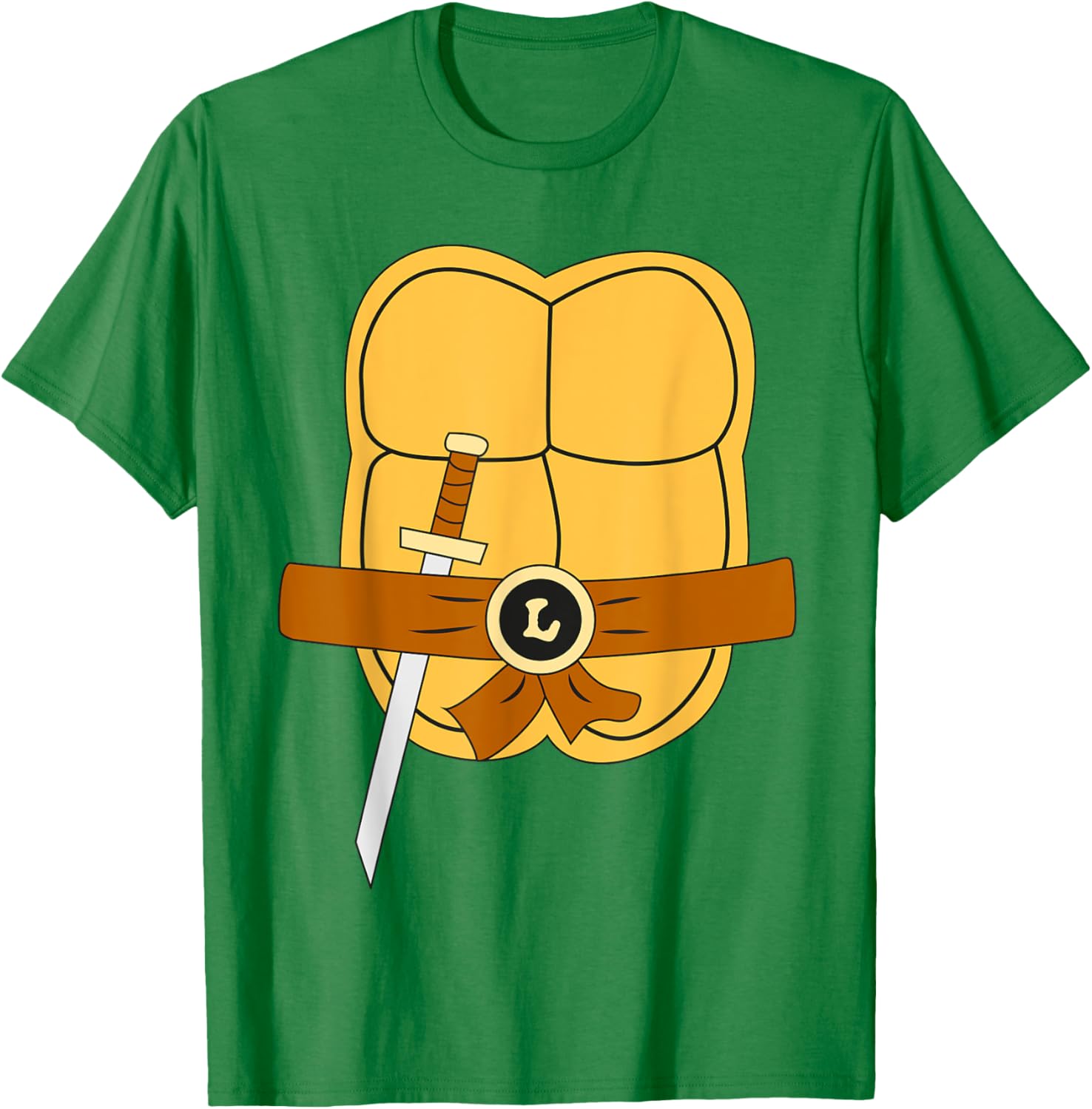 Mademark Teenage Mutant Ninja Turtles Leonardo Easy Halloween Costume T-Shirt - 2
