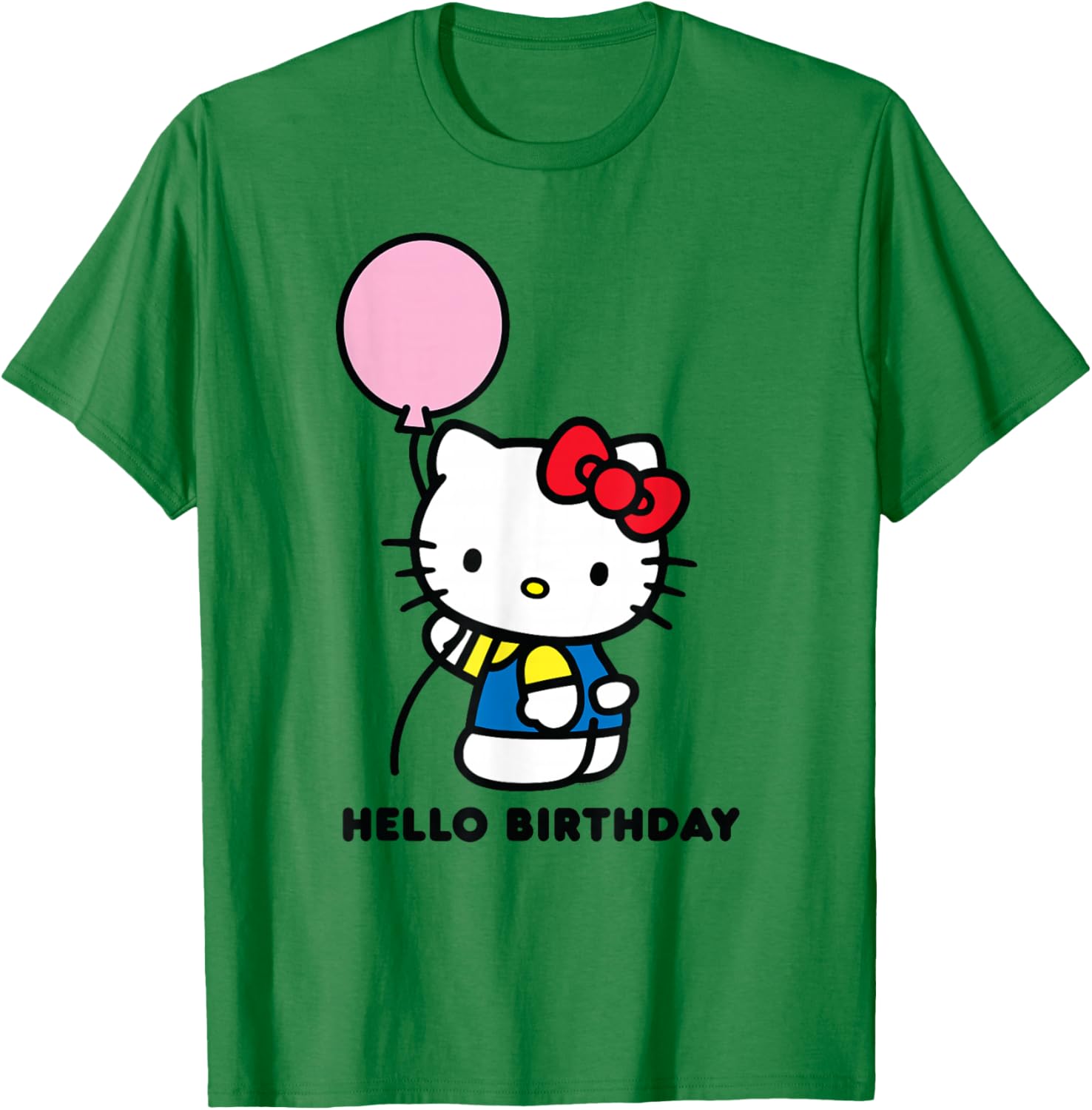 Adorable Hello Kitty Birthday T-Shirt Perfect for Celebrating Special Moments - 8