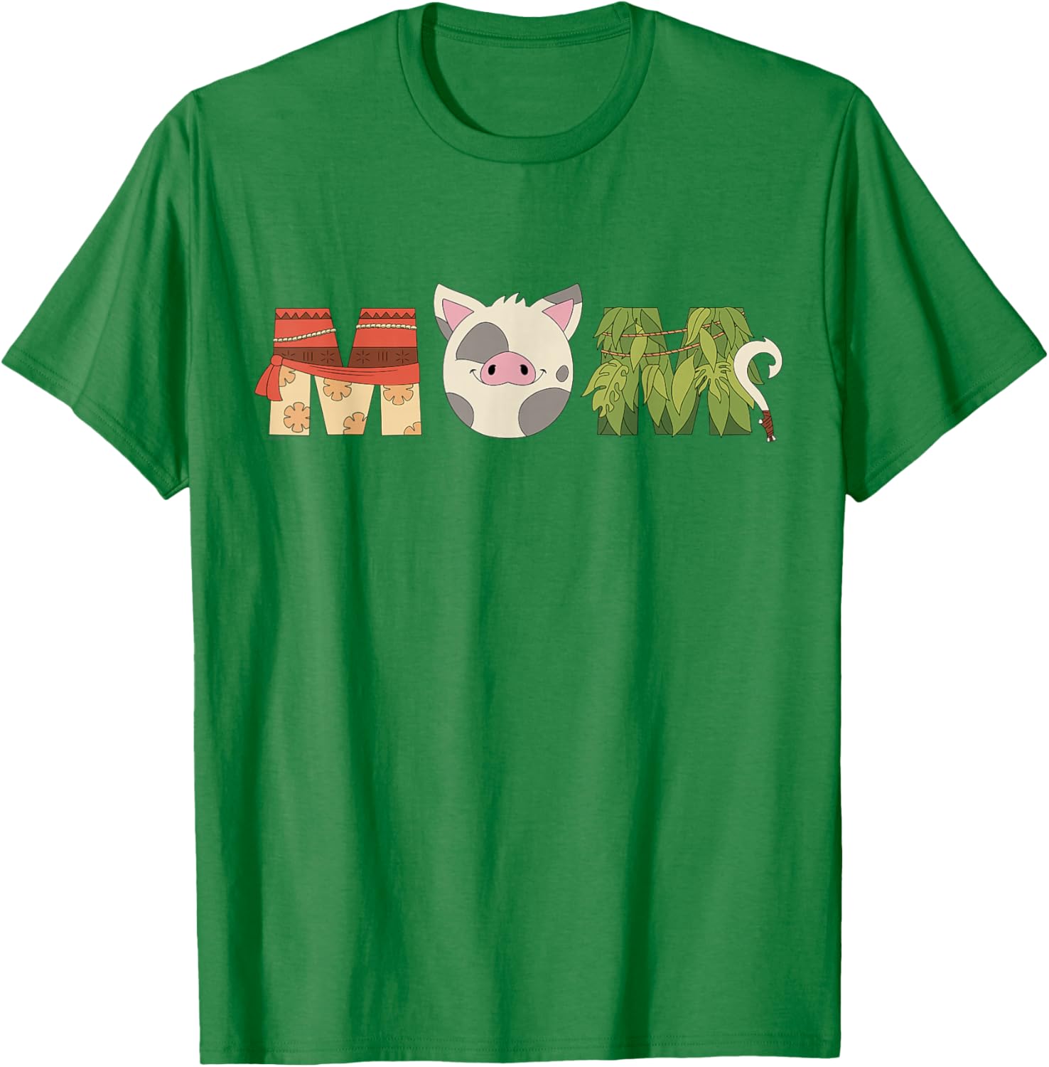 Disney Moana Best Mom T-Shirt featuring Pua and Maui for Mother's Day - 12