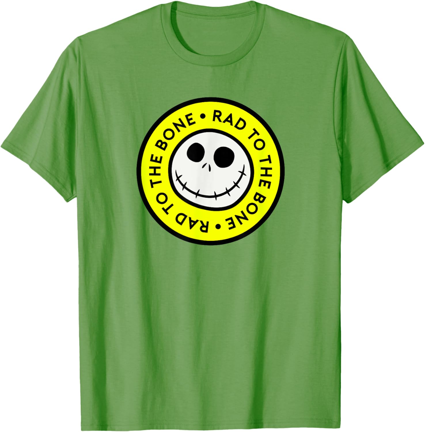 Men's Nightmare Before Christmas Jack Skeleton Rad To The Bone T-Shirt - 1