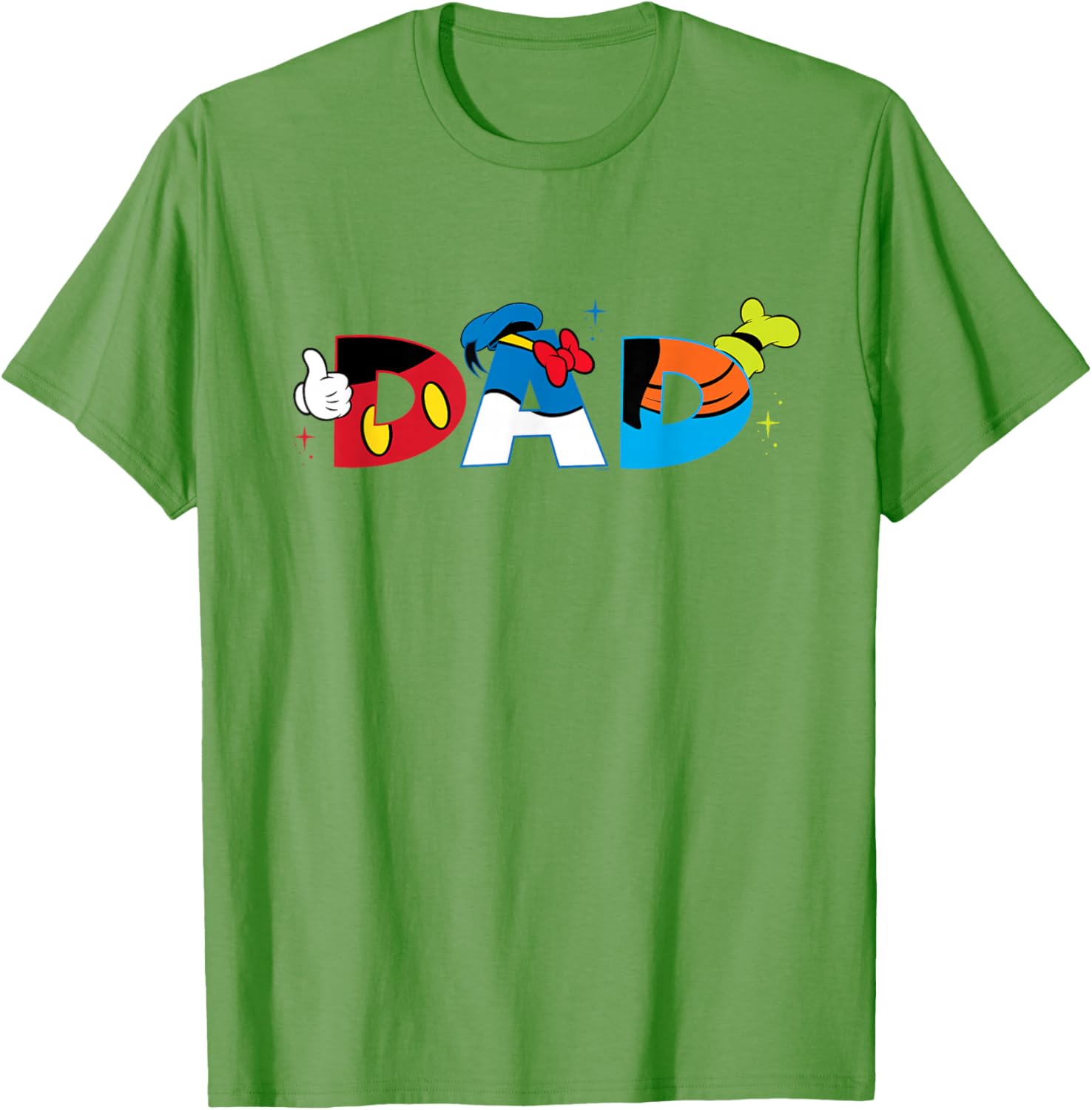 Mickey Mouse and Friends Dad T-Shirt Perfect for Father's Day Gifts - 1