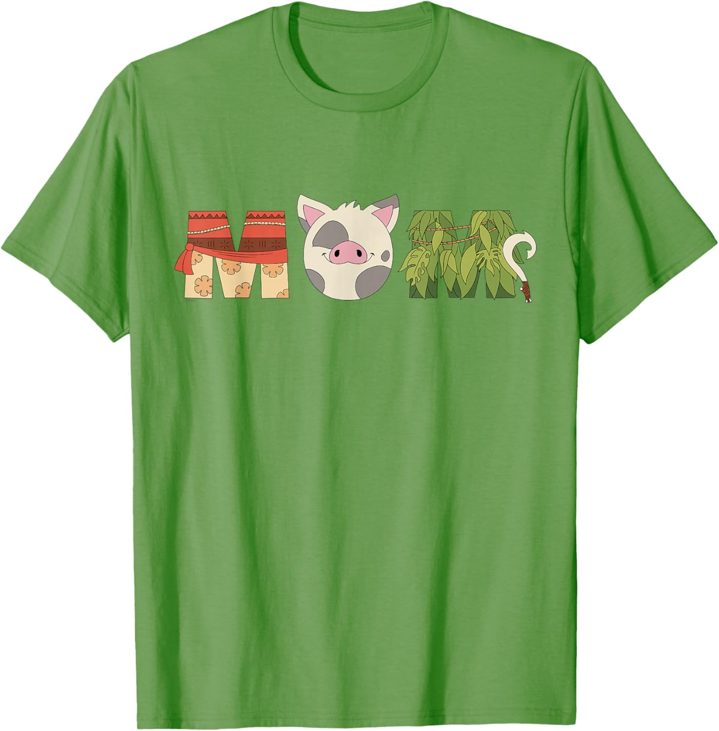 Disney Moana Best Mom T-Shirt featuring Pua and Maui for Mother's Day - 28