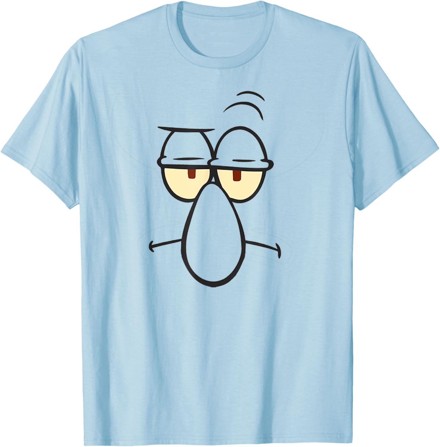 SpongeBob SquarePants Squidward Big Face Halloween Costume T-Shirt - 1