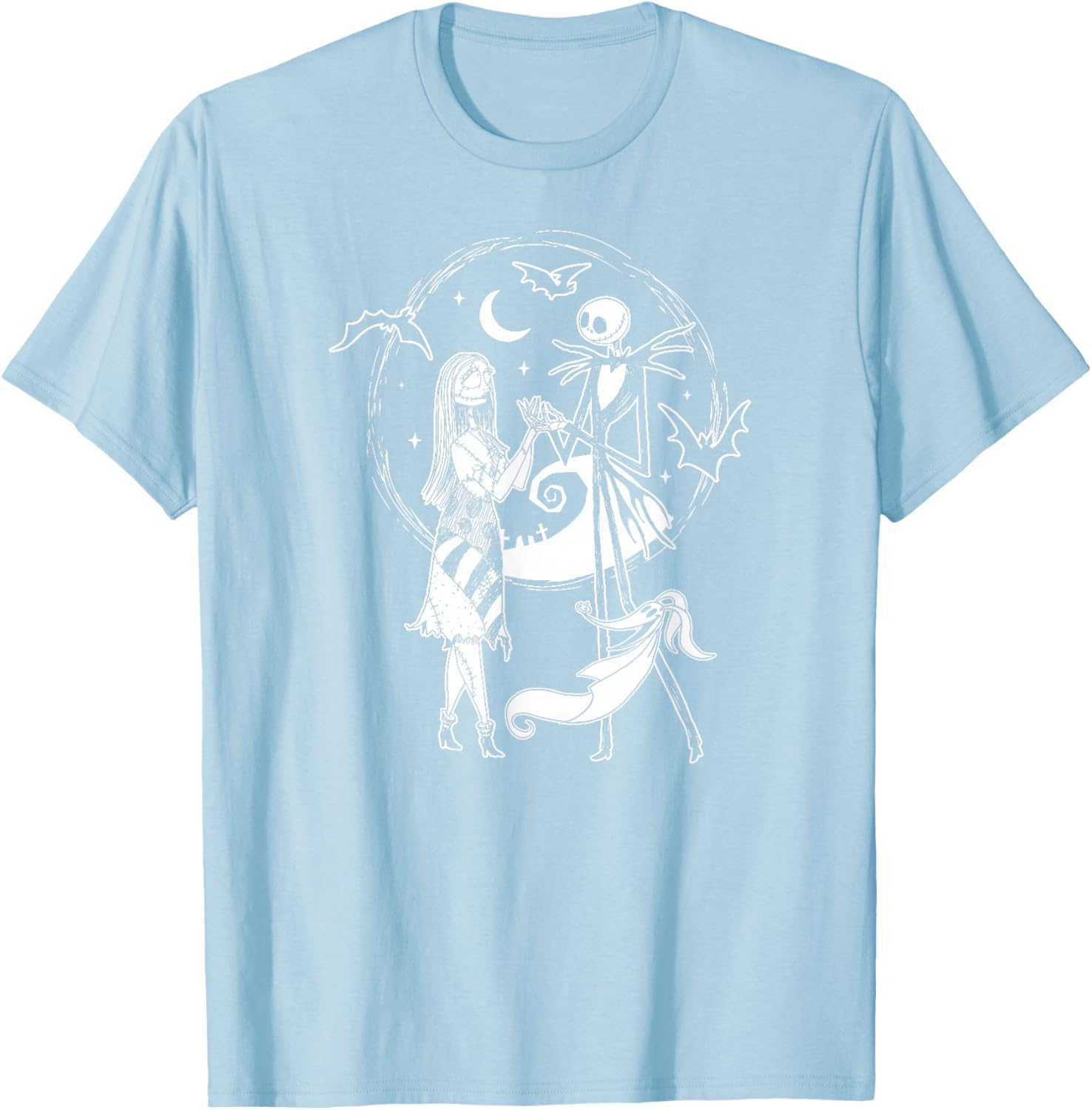 Jack Skellington Sally Zero T-Shirt for Nightmare Before Christmas Fans - 4