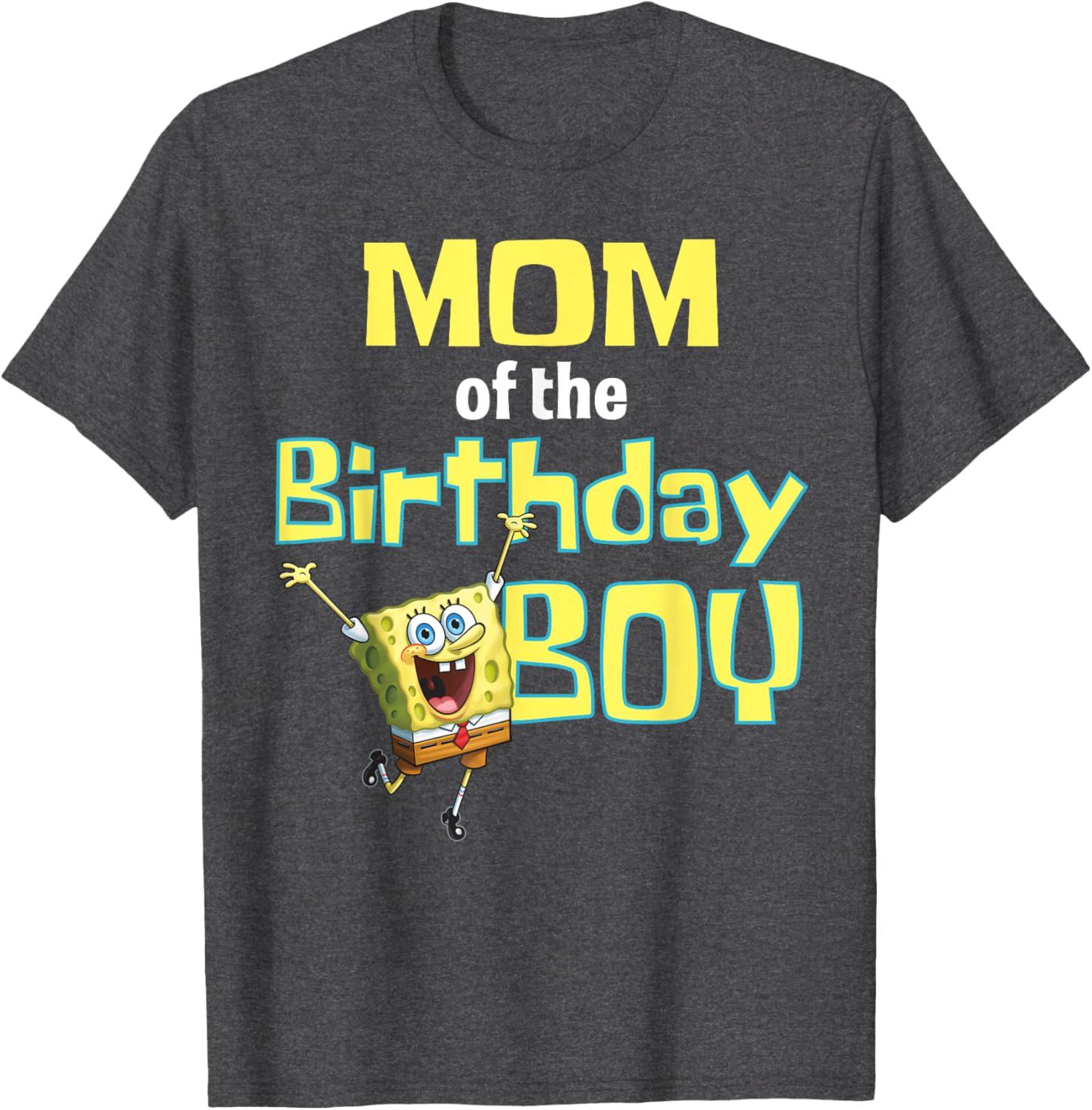 SpongeBob SquarePants Mom Of The Birthday Boy T-Shirt Perfect Gift - 9