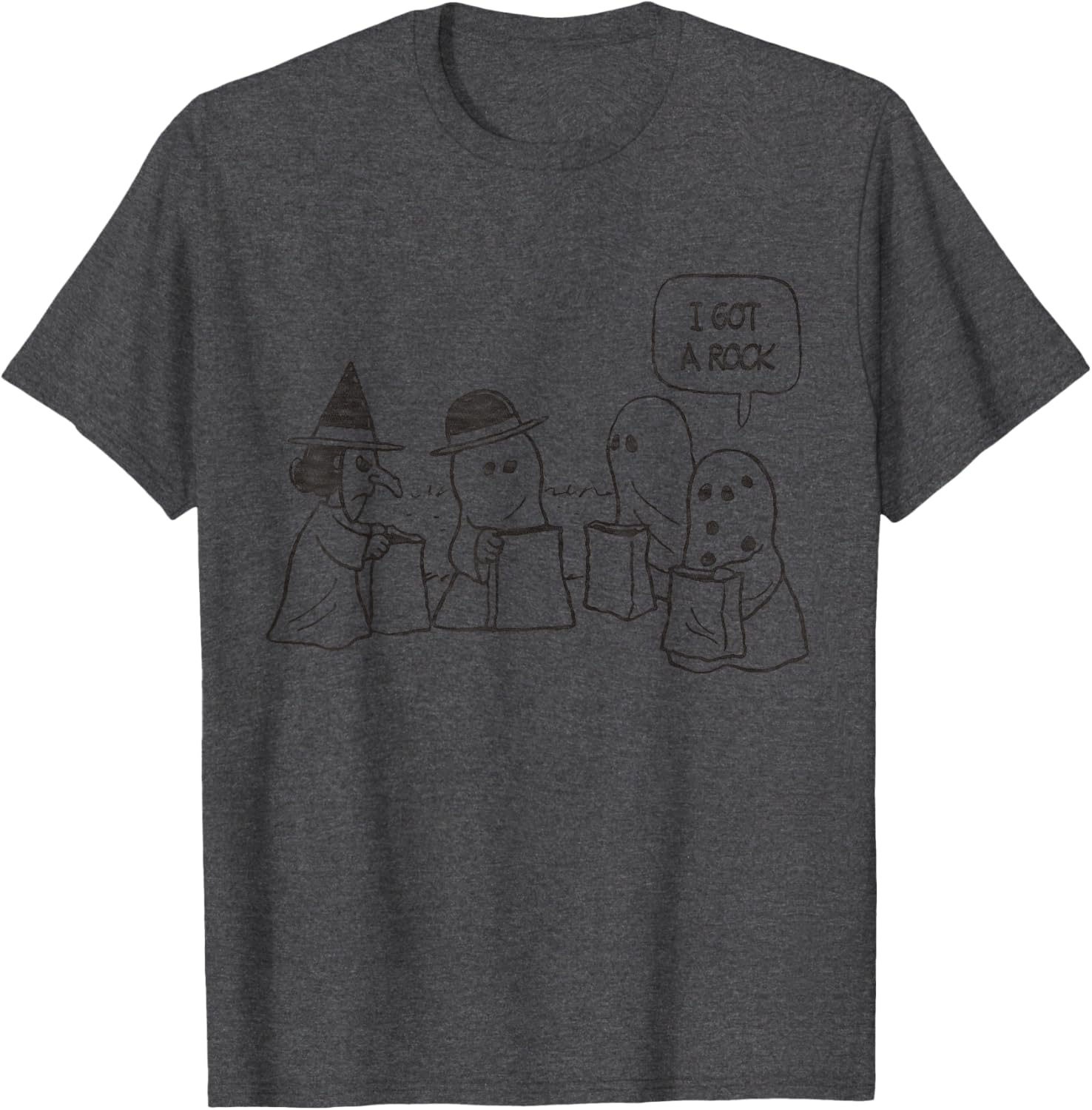 Peanuts Halloween Charlie Brown I Got a Rock T-Shirt for Fans - 9