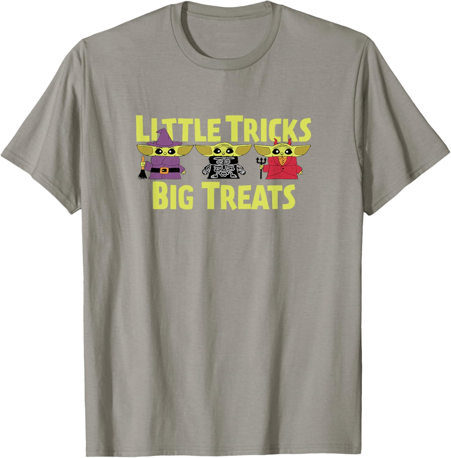 Mandalorian Spooky Grogu Halloween T-Shirt for Kids Trick or Treat Fun - 7