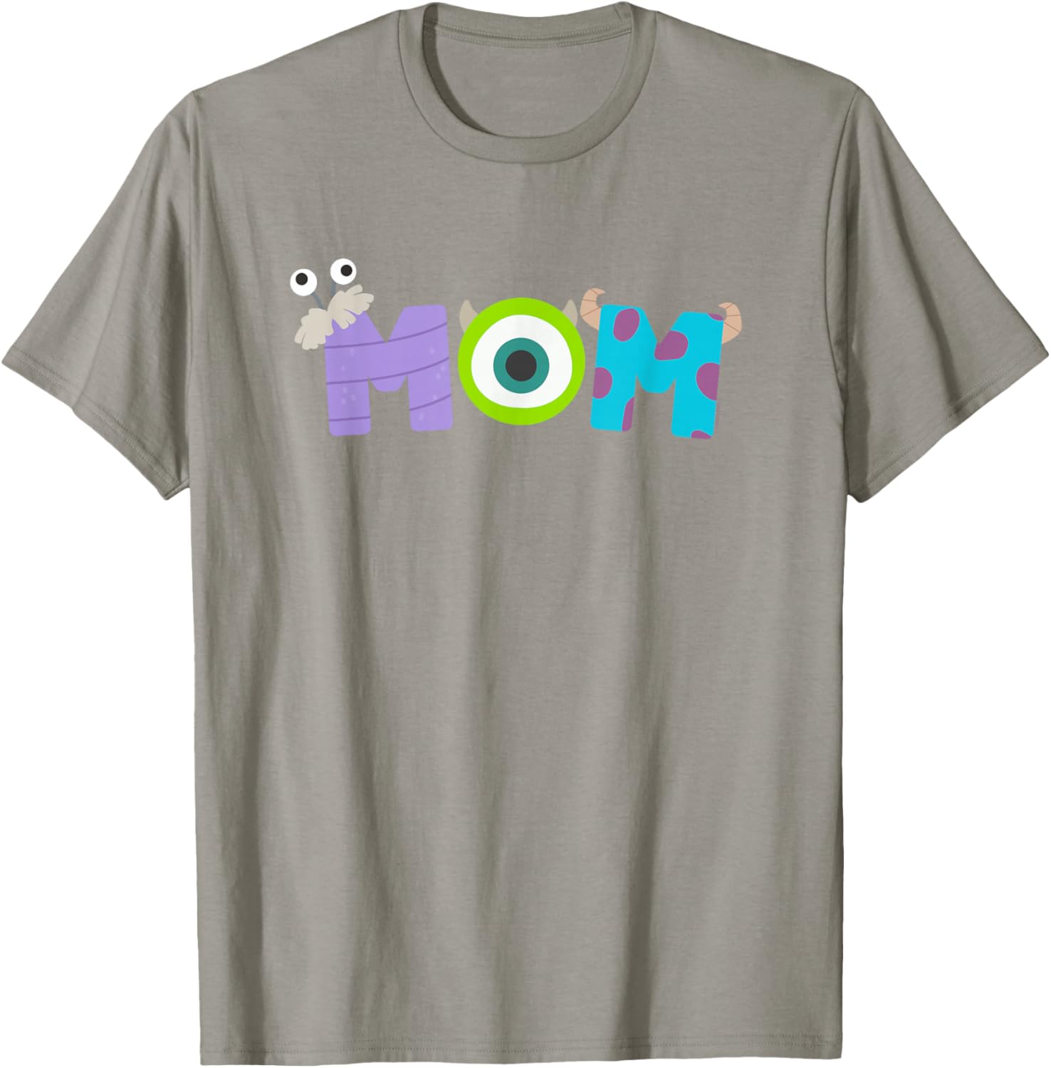 Monsters Inc Mom T-Shirt for Mother's Day Birthday Gift Clothing - 4