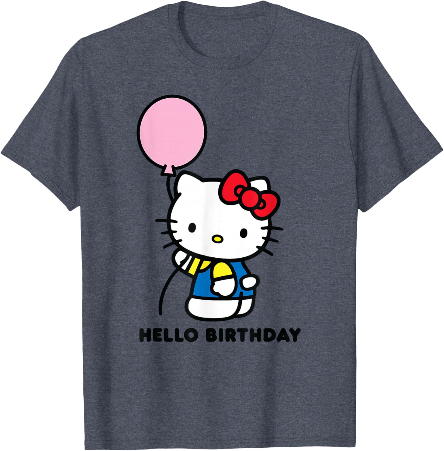 Adorable Hello Kitty Birthday T-Shirt Perfect for Celebrating Special Moments - 5