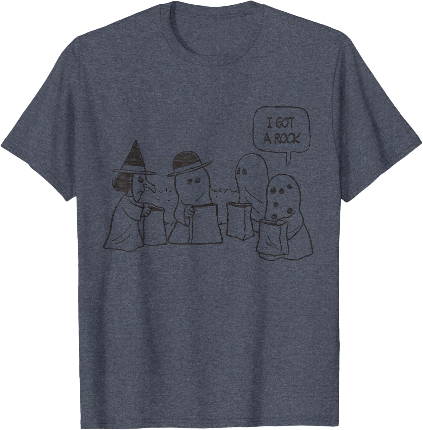 Peanuts Halloween Charlie Brown I Got a Rock T-Shirt for Fans - 10