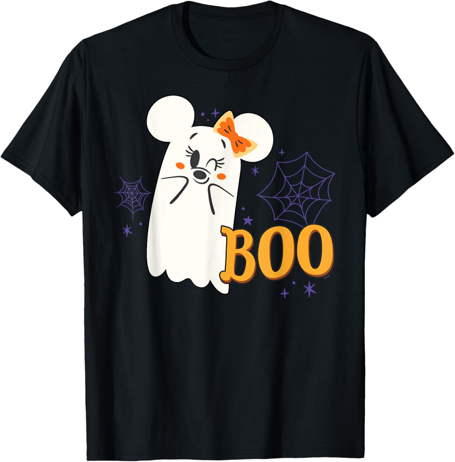 Adorable Disney Minnie Mouse Ghost Halloween T-Shirt for Kids - 15