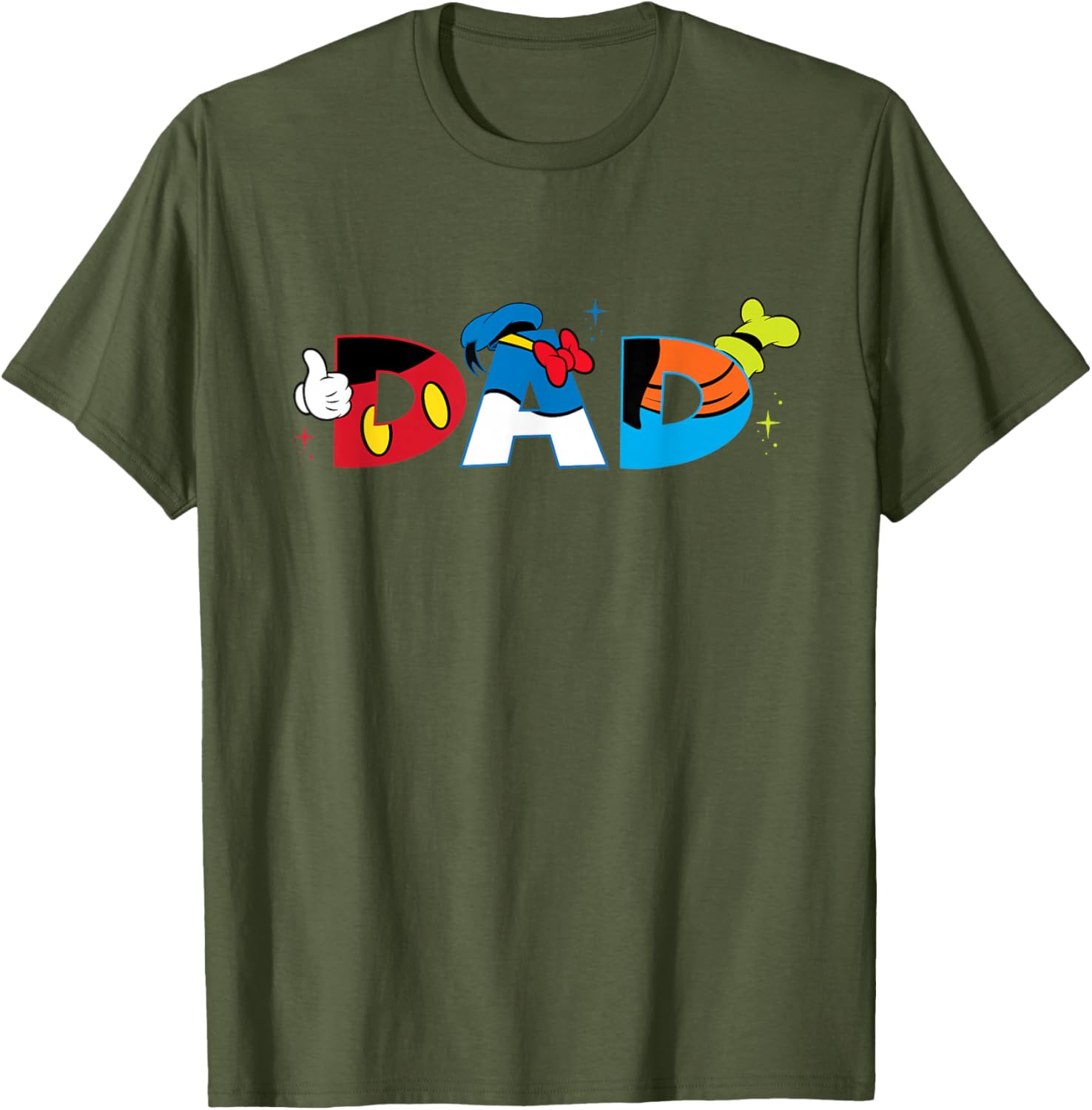 Mickey Mouse and Friends Dad T-Shirt Perfect for Father's Day Gifts - 18