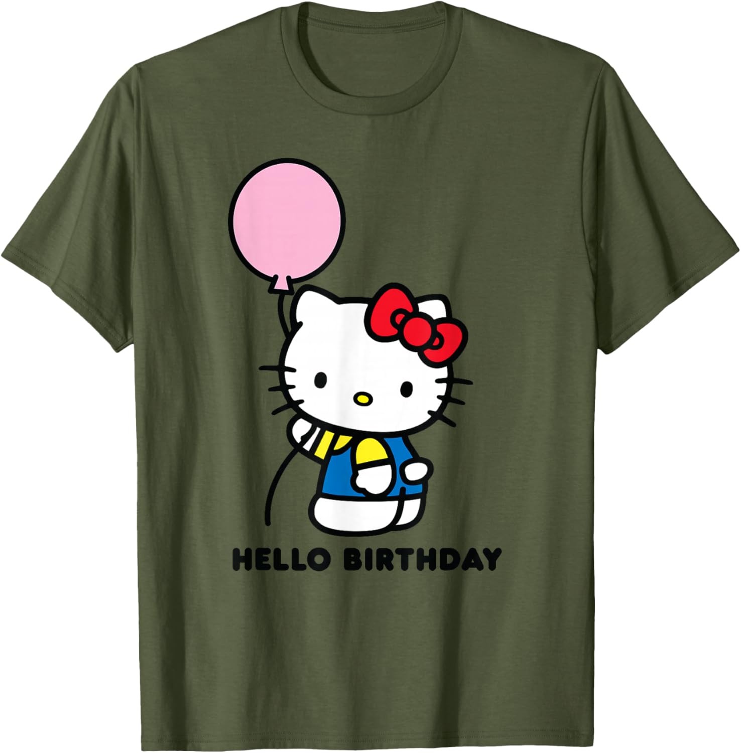 Adorable Hello Kitty Birthday T-Shirt Perfect for Celebrating Special Moments - 13