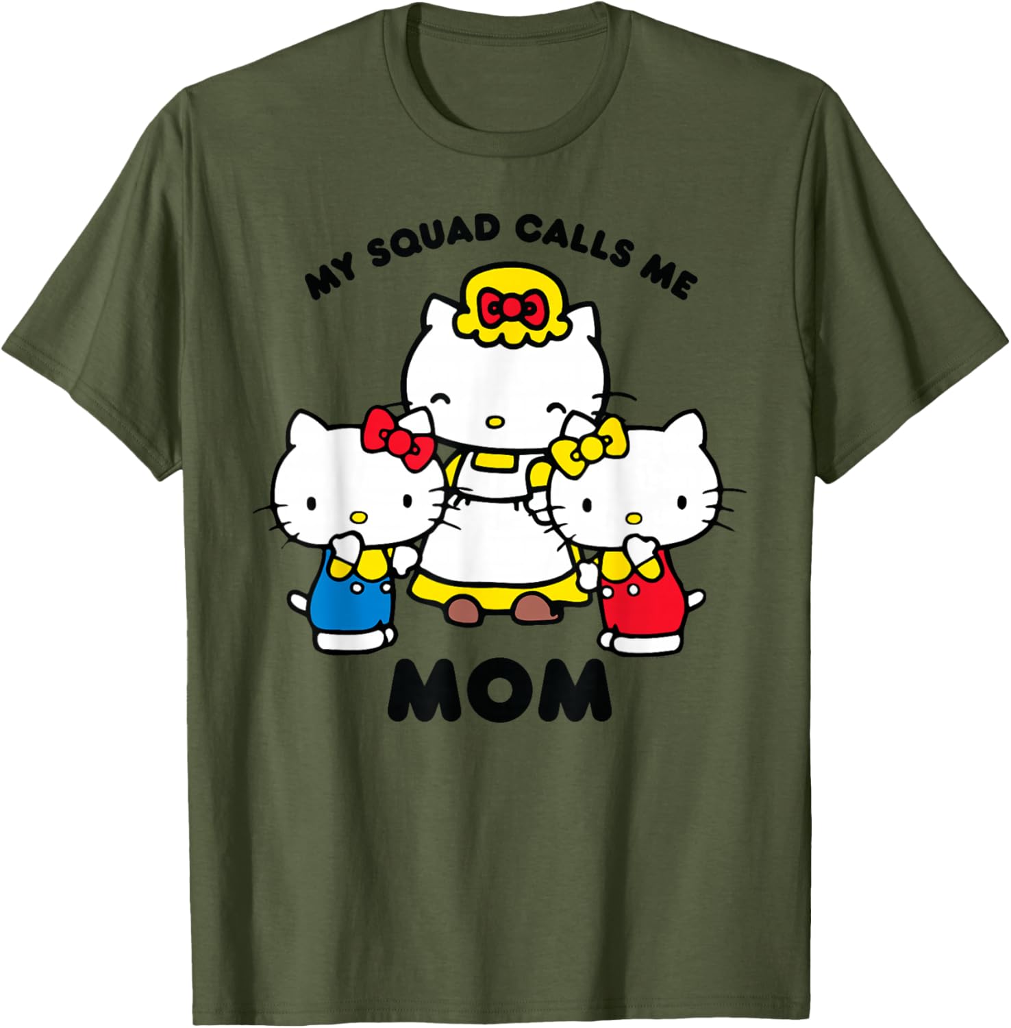 Hello Kitty Mom Squad T-Shirt for Stylish Moms - Cute and Comfy Clothing - 10