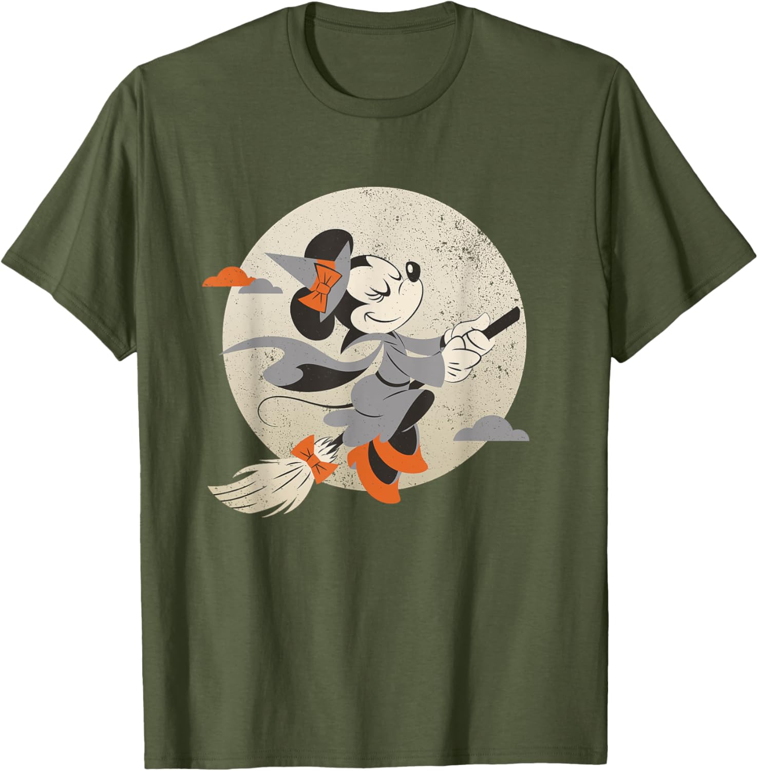 Disney Minnie Mouse Flying Witch Costume Halloween T-Shirt for Kids - 8
