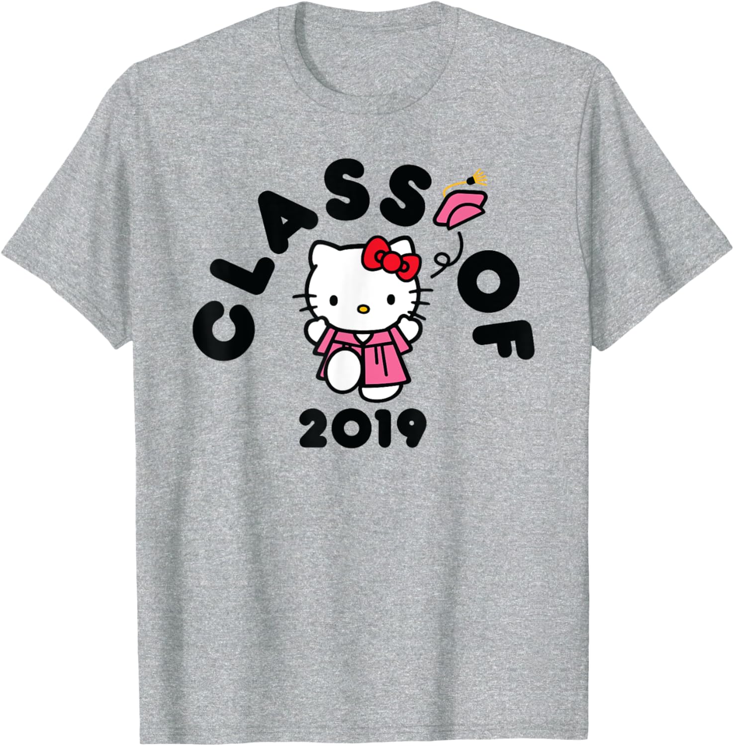 Hello Kitty 2019 Graduation Seniors T-Shirt for Stylish Celebrations - 1