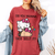 Hello Kitty Taco Bout It Tee Shirt Cute and Fun Graphic Tee for Cat Lovers and Foodies Perfect Gift for Kids and Adults - 1