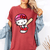 Cute Hello Kitty Baseball Player Tee Shirt for Kids – Adorable Graphic T-Shirt Perfect for Little Sports Fans and Playdates - 1
