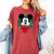 Cozy Up with Amazon Essentials Mickey Mouse Festive Holiday Christmas Wreath T-Shirt Perfect for Celebrating the Season - 1