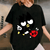Adorable Badtz-Maru Cupid Valentine Shirt for Cute Kids - Fun and Stylish Cartoon Design for Love-Filled Celebrations - 1