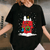 Light Up Peanuts Snoopy and Woodstock Stocking T-shirt – Perfect Holiday Tee for Fun and Festive Celebrations - 1