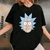 Mademark x Rick and Morty Center of the Universe T-Shirt - Colorful Cartoon Design for Fans of the Show and Cosmic Adventures - 1